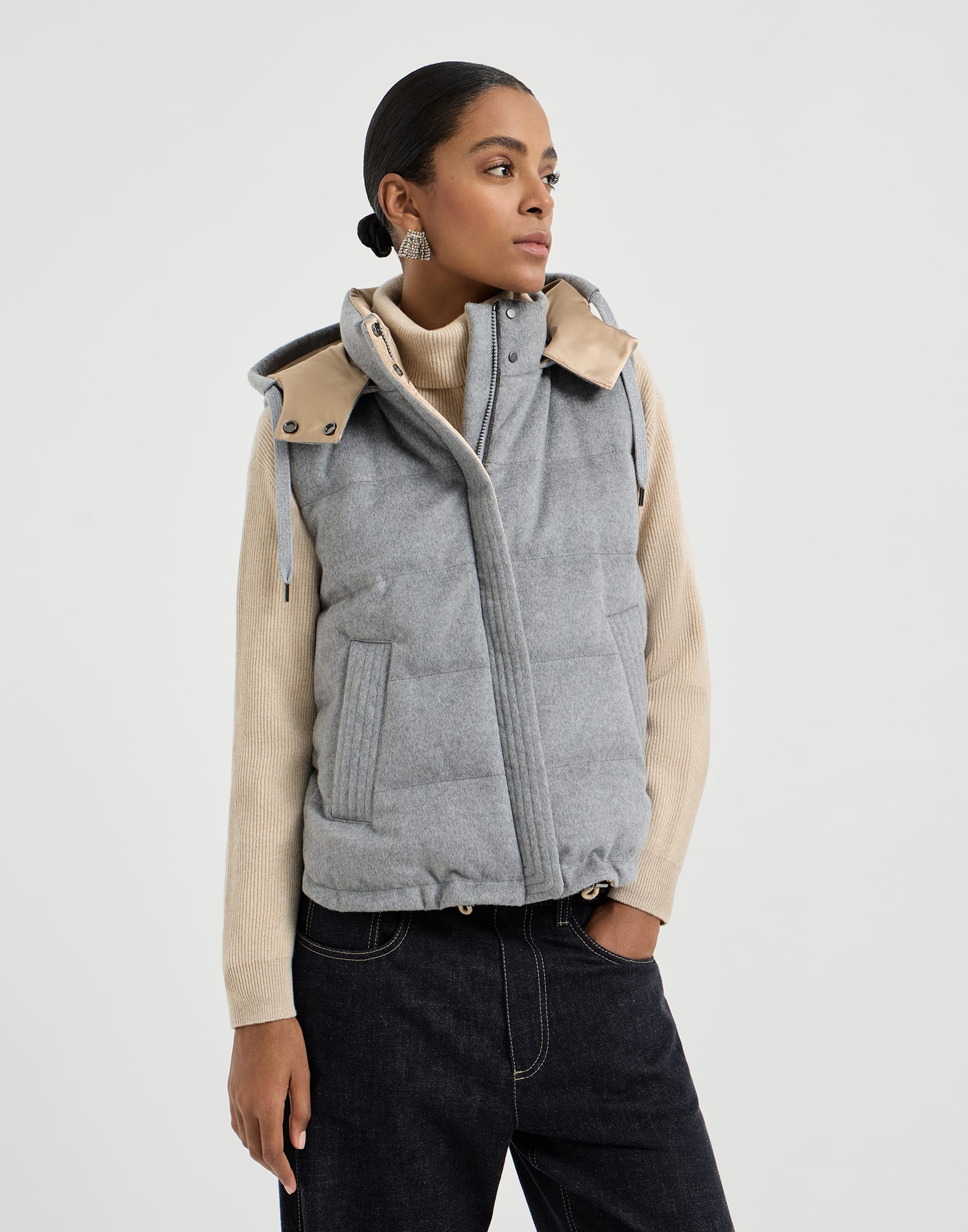 Down Vest - Front view - View Full Screen