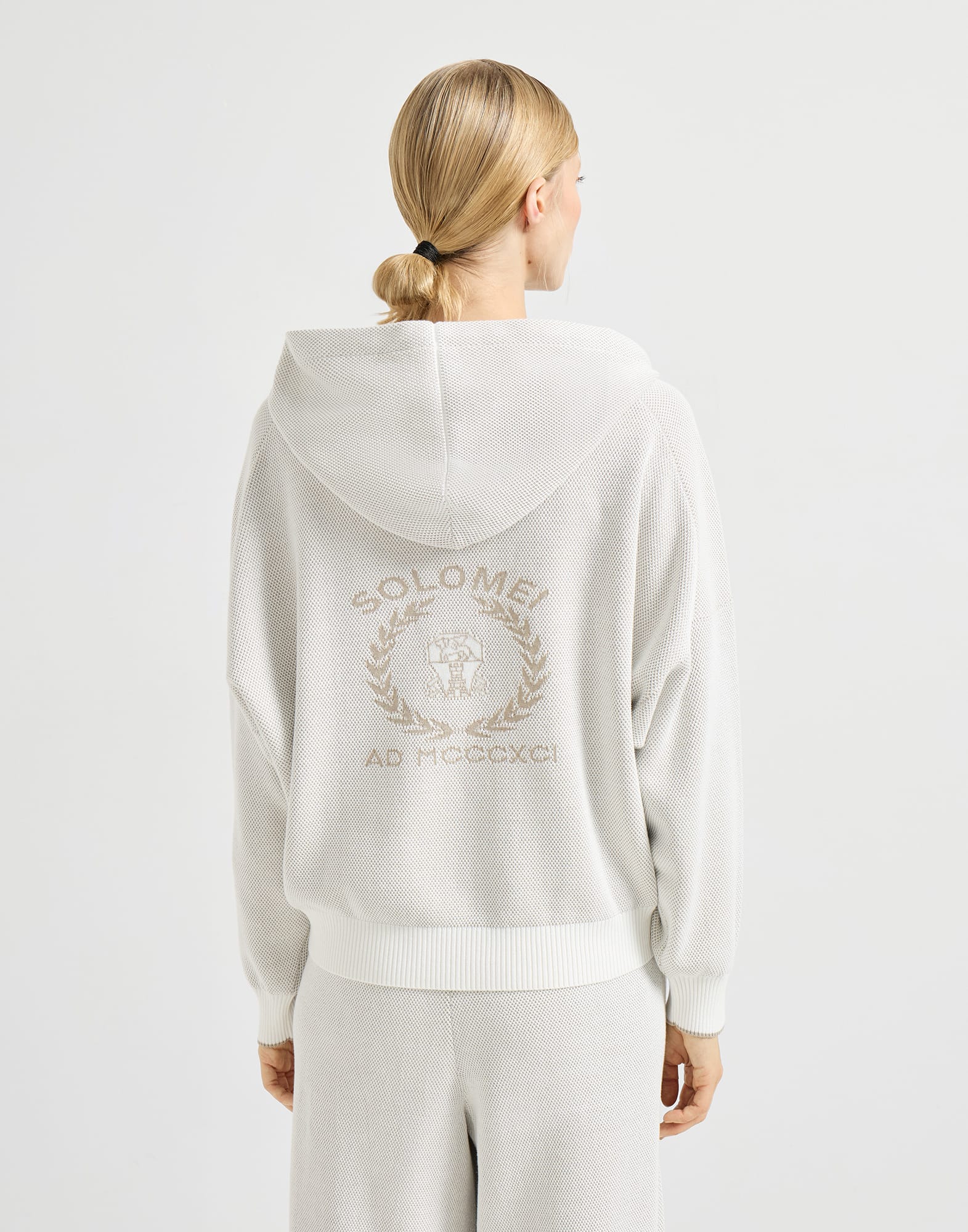 Knit Sweatshirt - Back view - View Full Screen