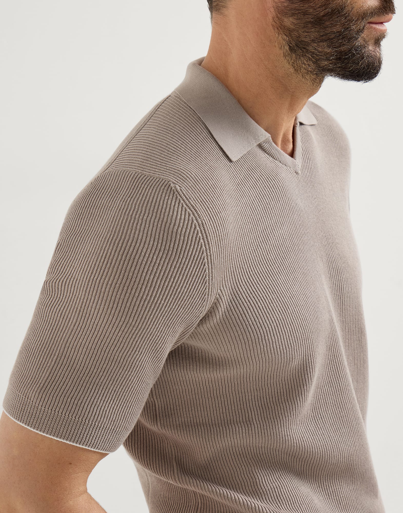 Polo-Style Sweater - Detail view - View Full Screen