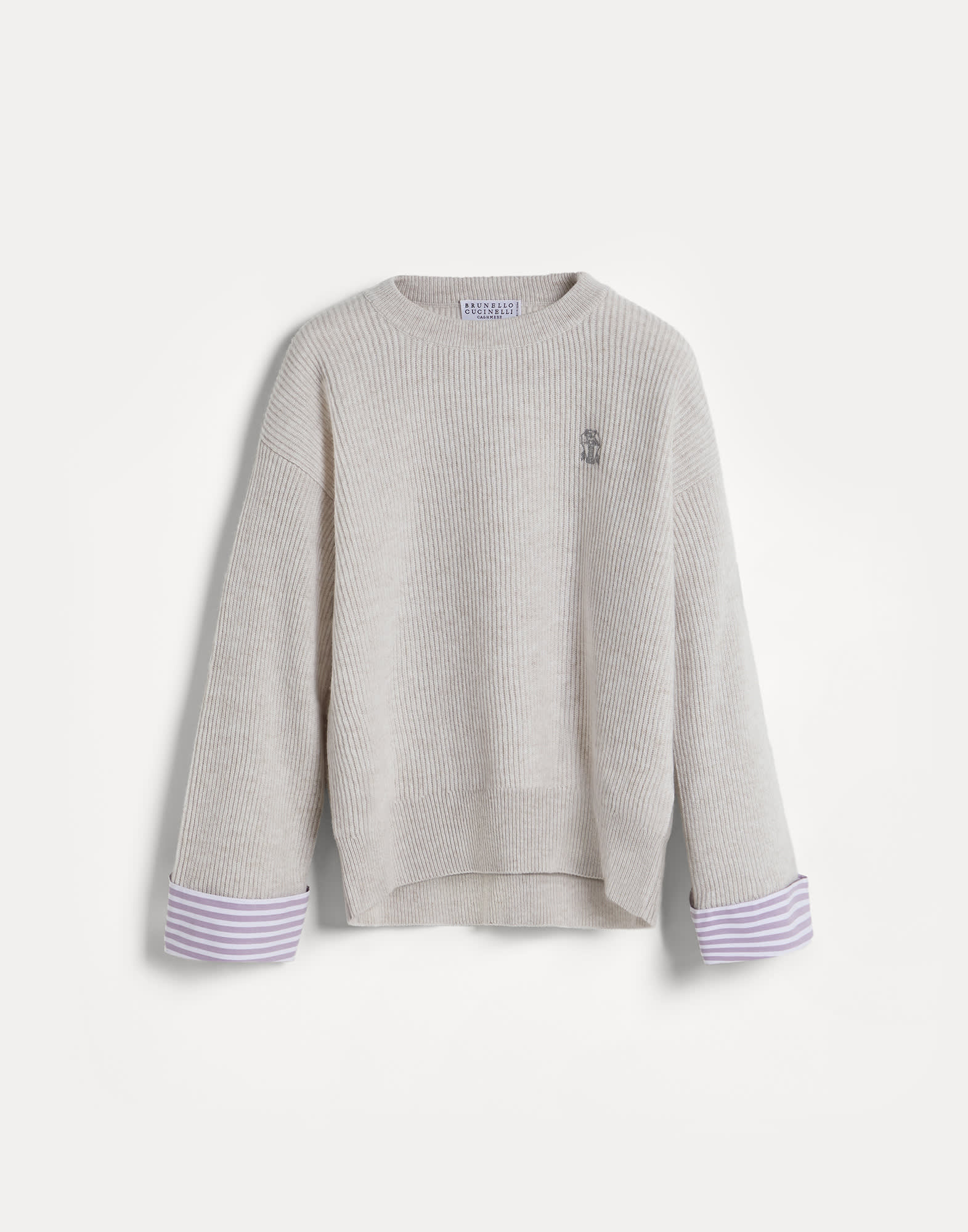 Pull Ras-de-cou - Vue frontale - Afficher en plein écran