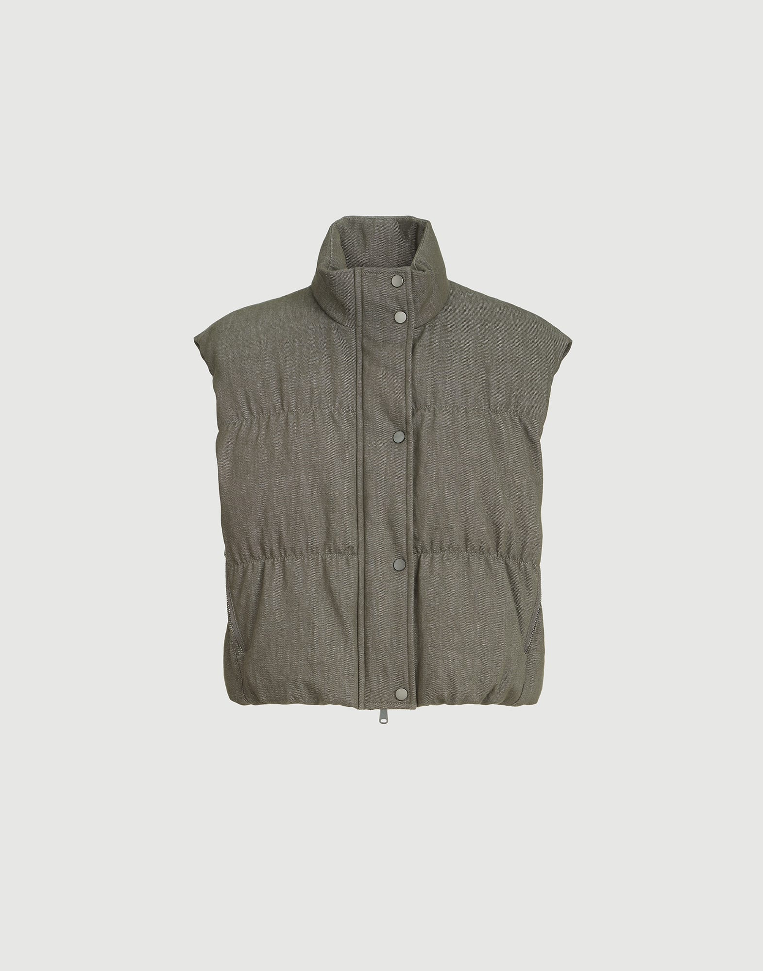 羽绒背心 - accessibility.description.G - 正面观看 - 全屏观看