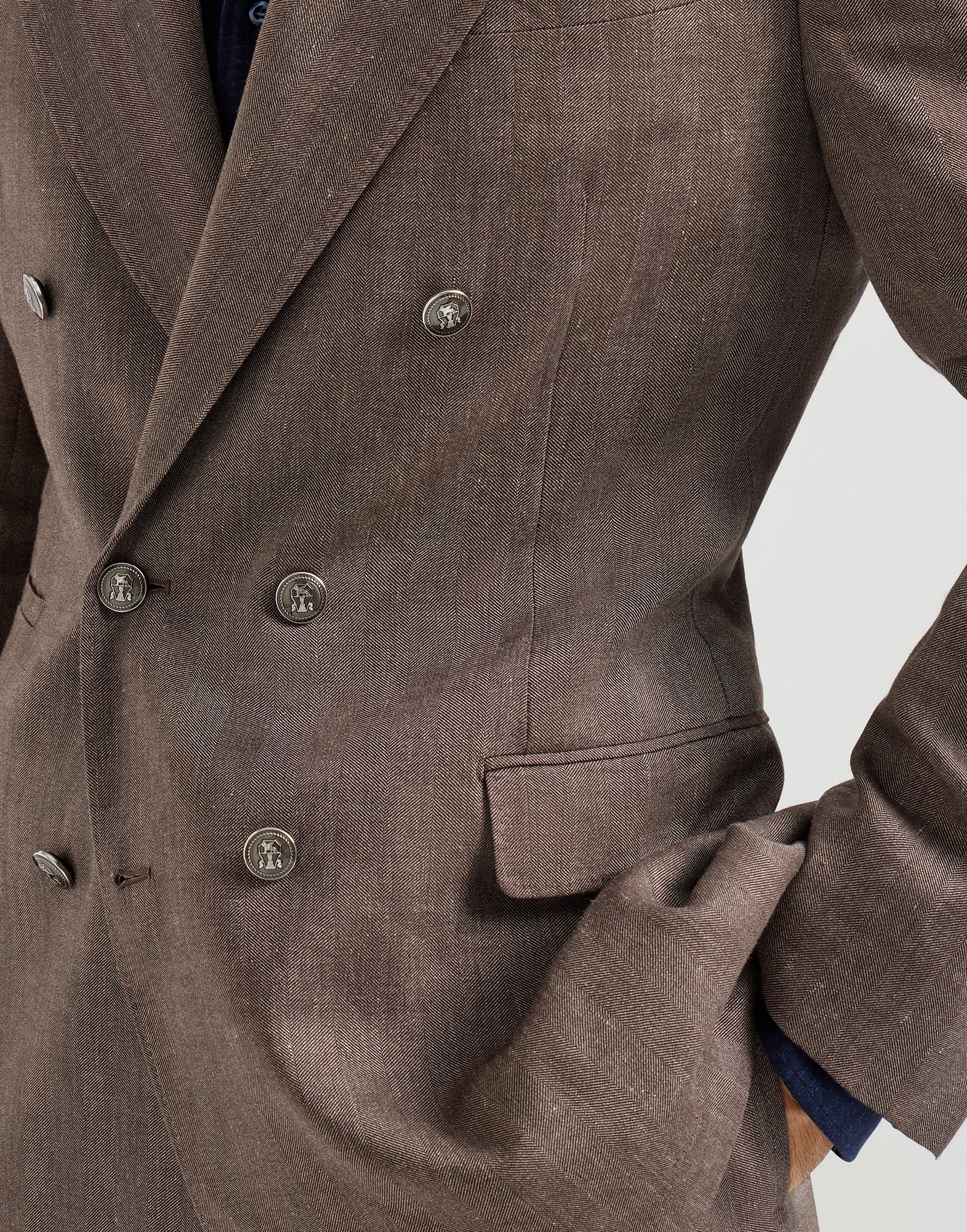 西装套装 - 细节视角 - 正面观看 - 全屏观看