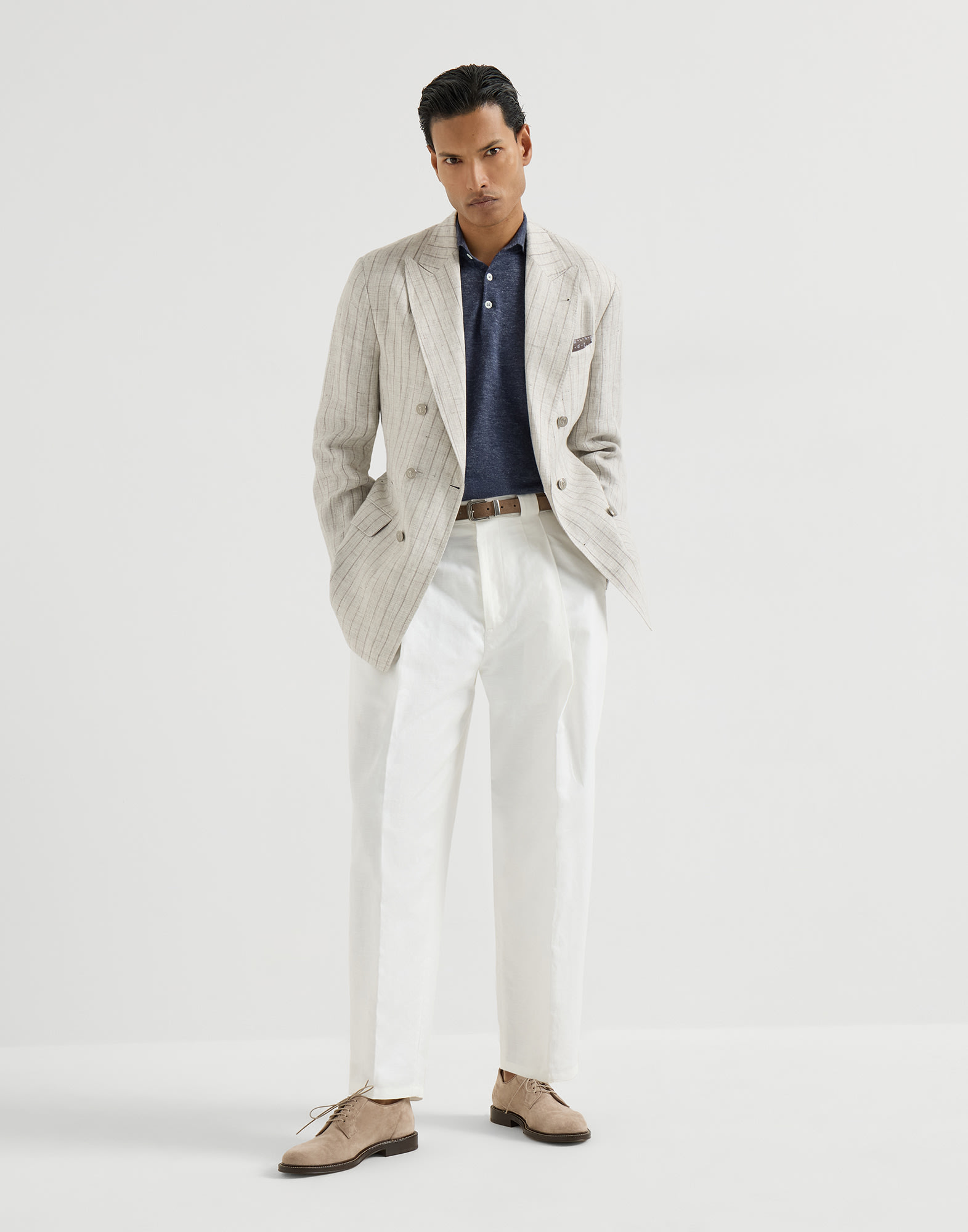 Polo-Style Sweater - Full look - View Full Screen