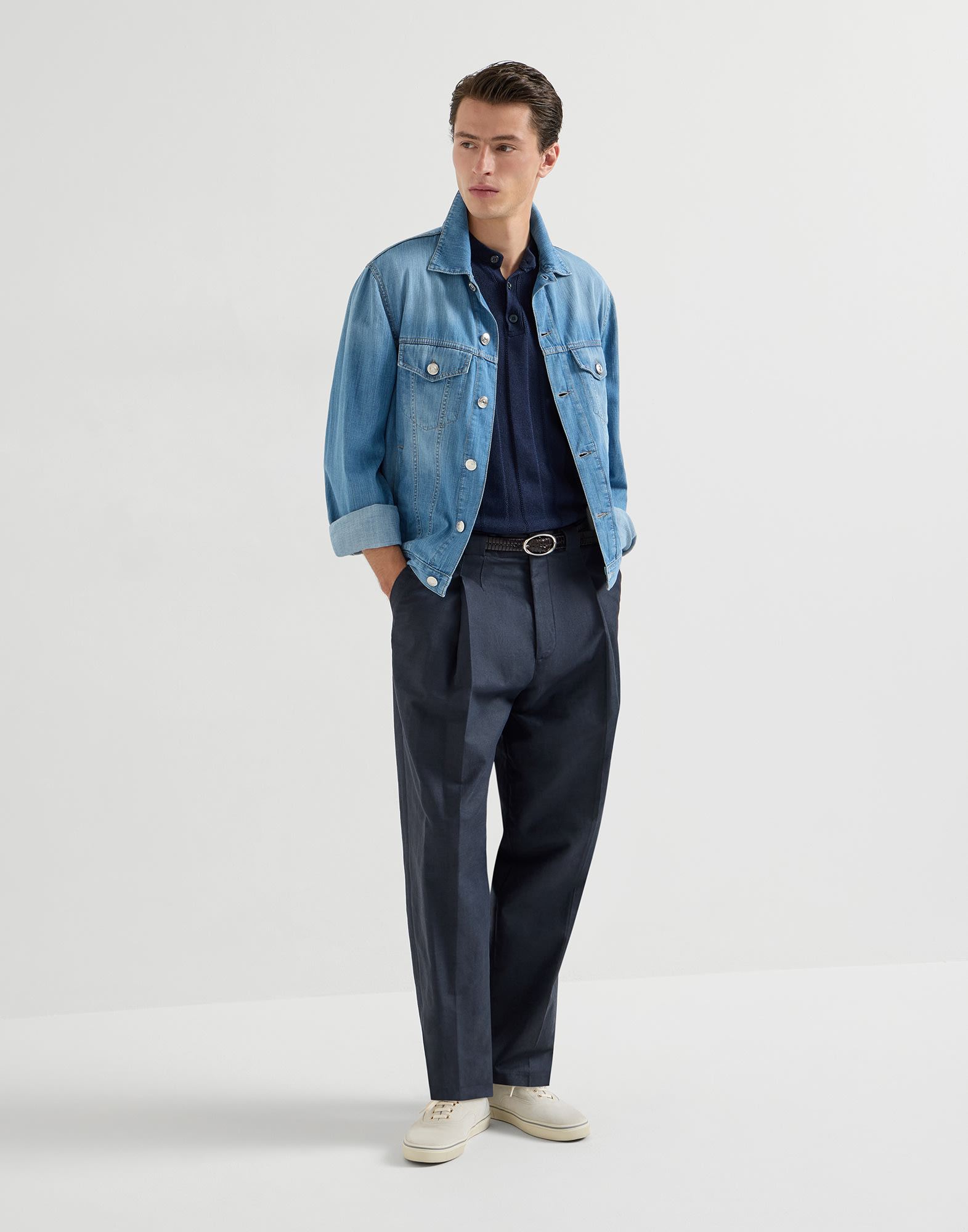 Four-Pocket Outerwear Jacket - Full look - View Full Screen