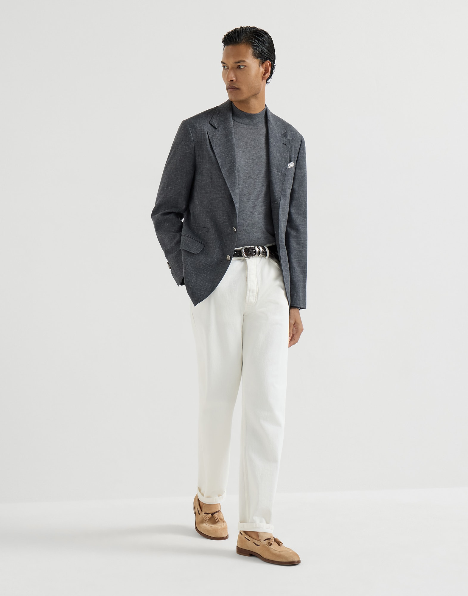 Tassel Loafers - Full look - View Full Screen