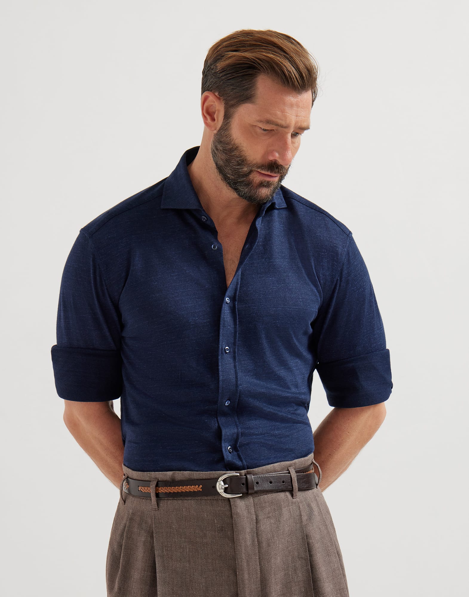 Camisa de Punto - Vista editorial - Ver pantalla completa