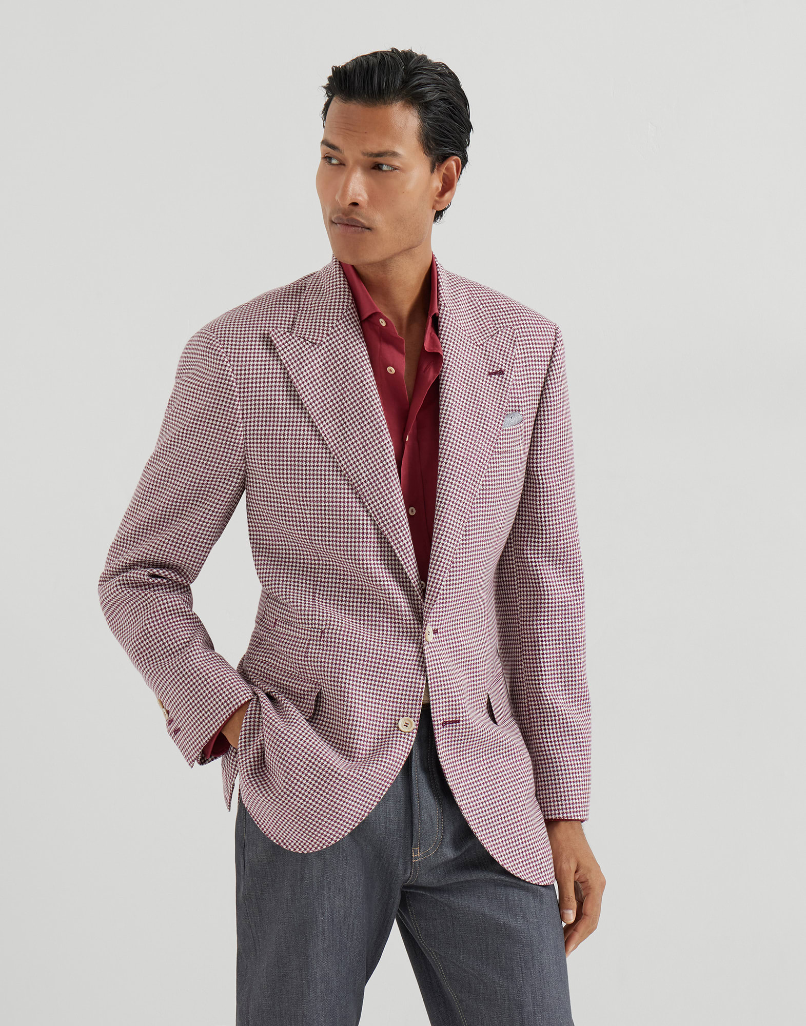 Single Breasted Blazer - Front view - View Full Screen