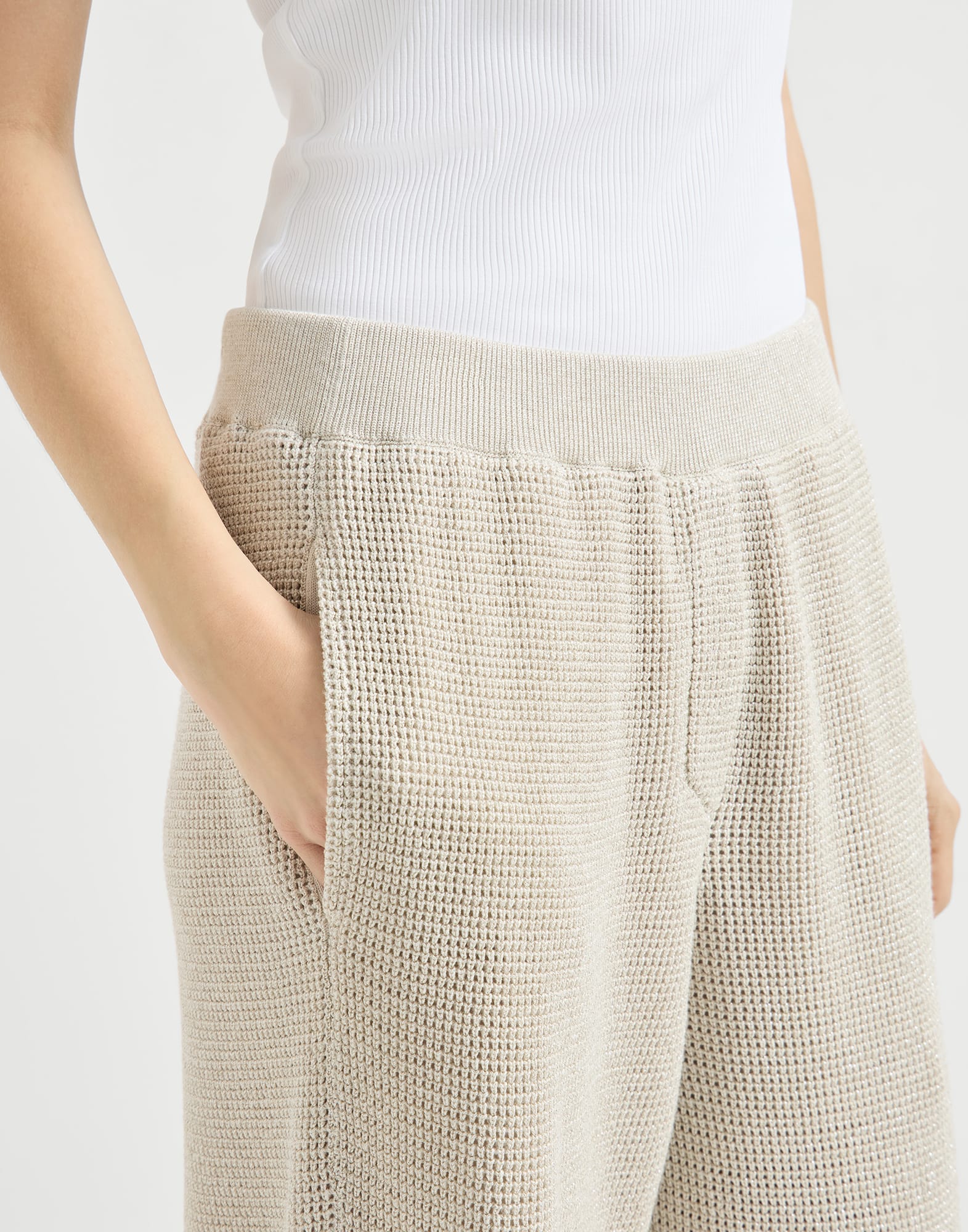 Knit Pants - Detail view - View Full Screen