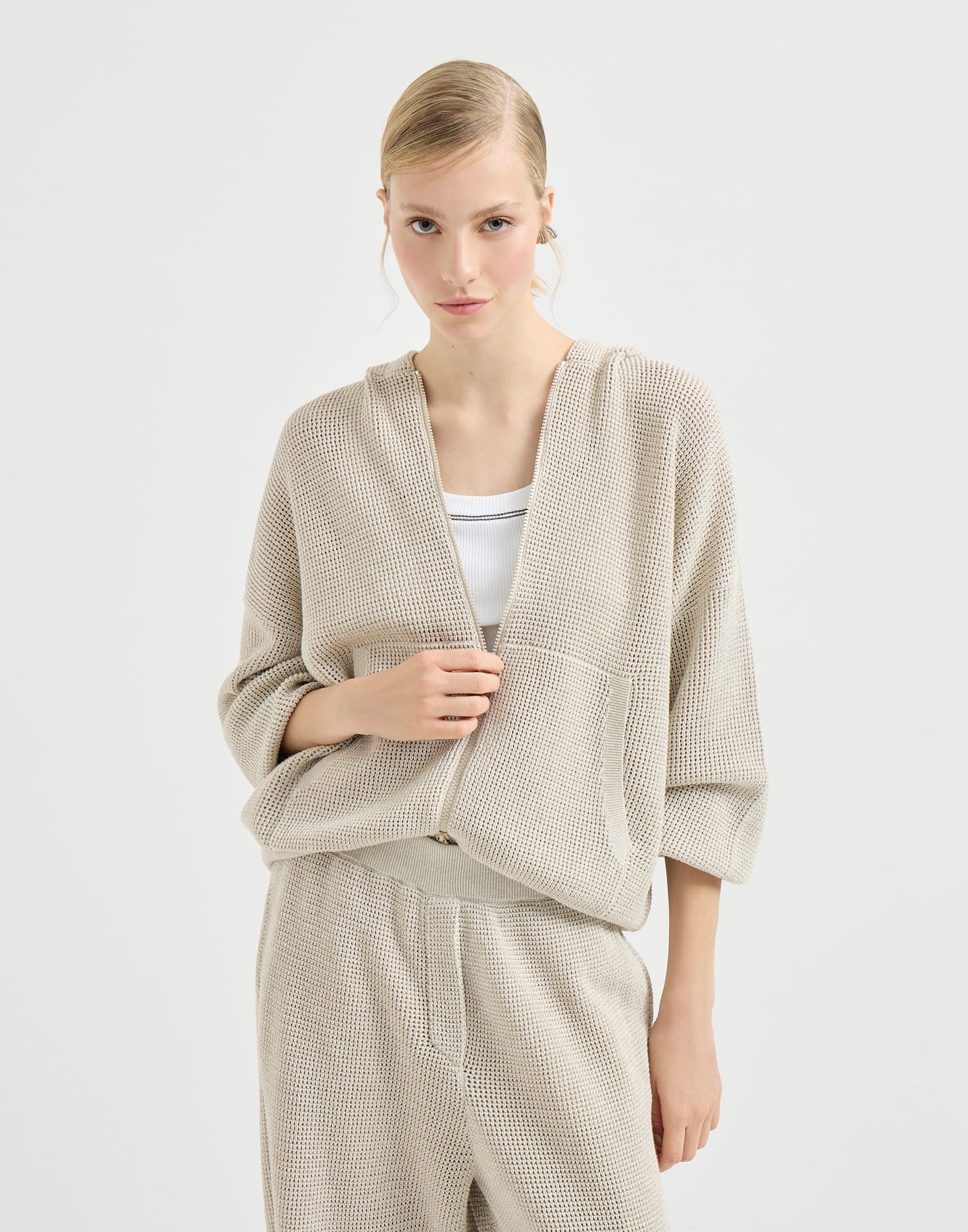 Knit Sweatshirt - Editorial view - View Full Screen