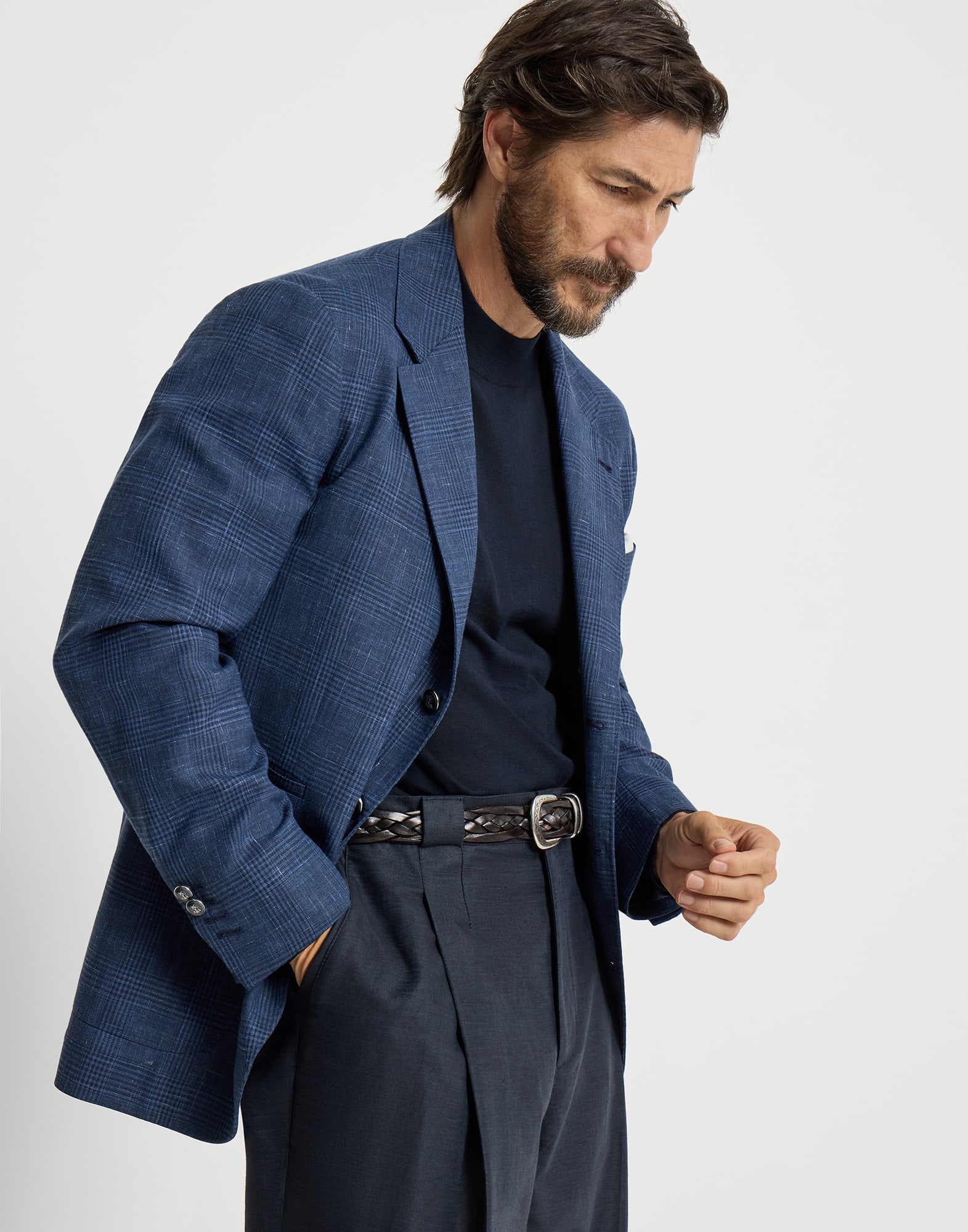 Single Breasted Blazer - Editorial view - View Full Screen