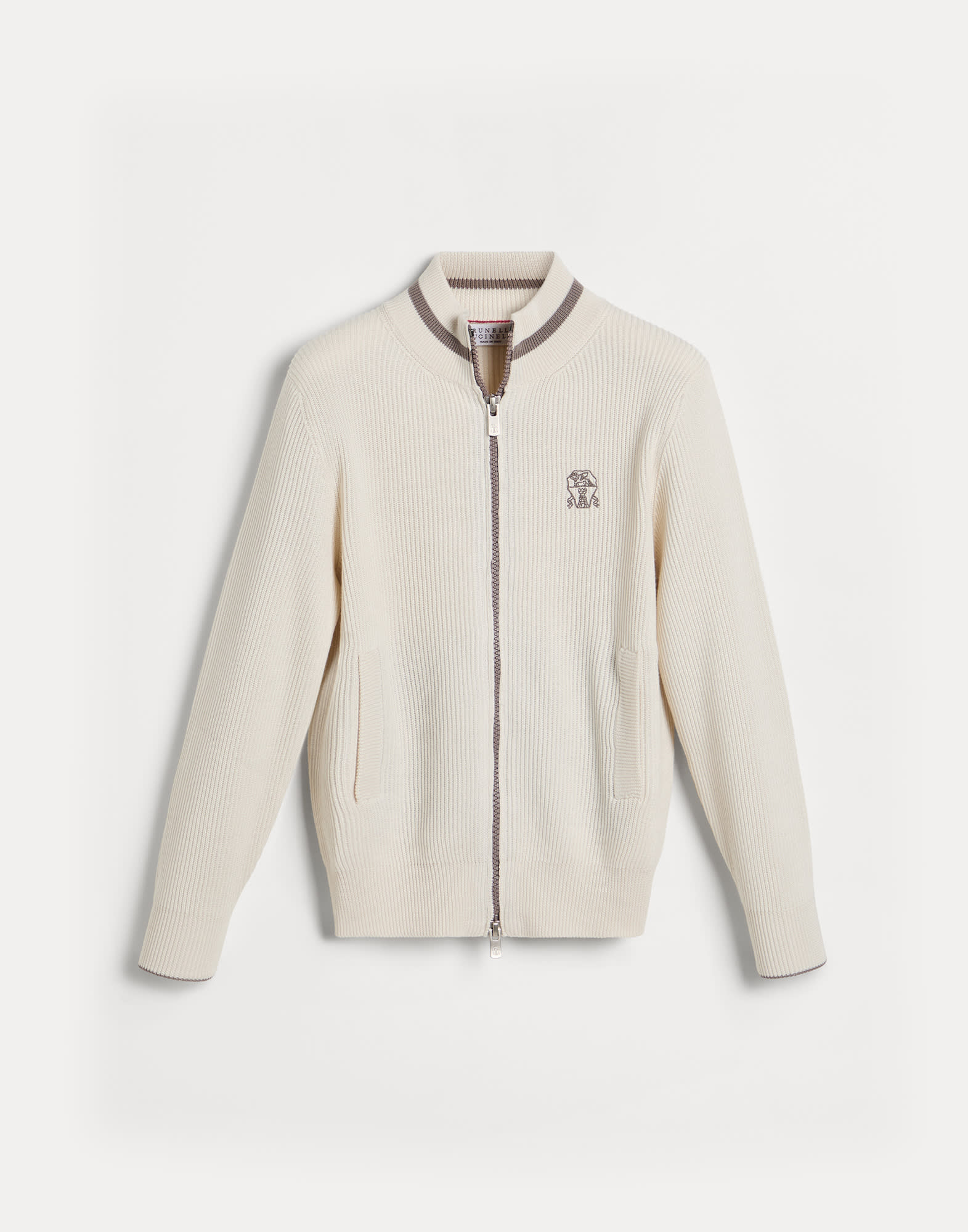 针织开衫 - 正面视角 - 正面观看 - 全屏观看