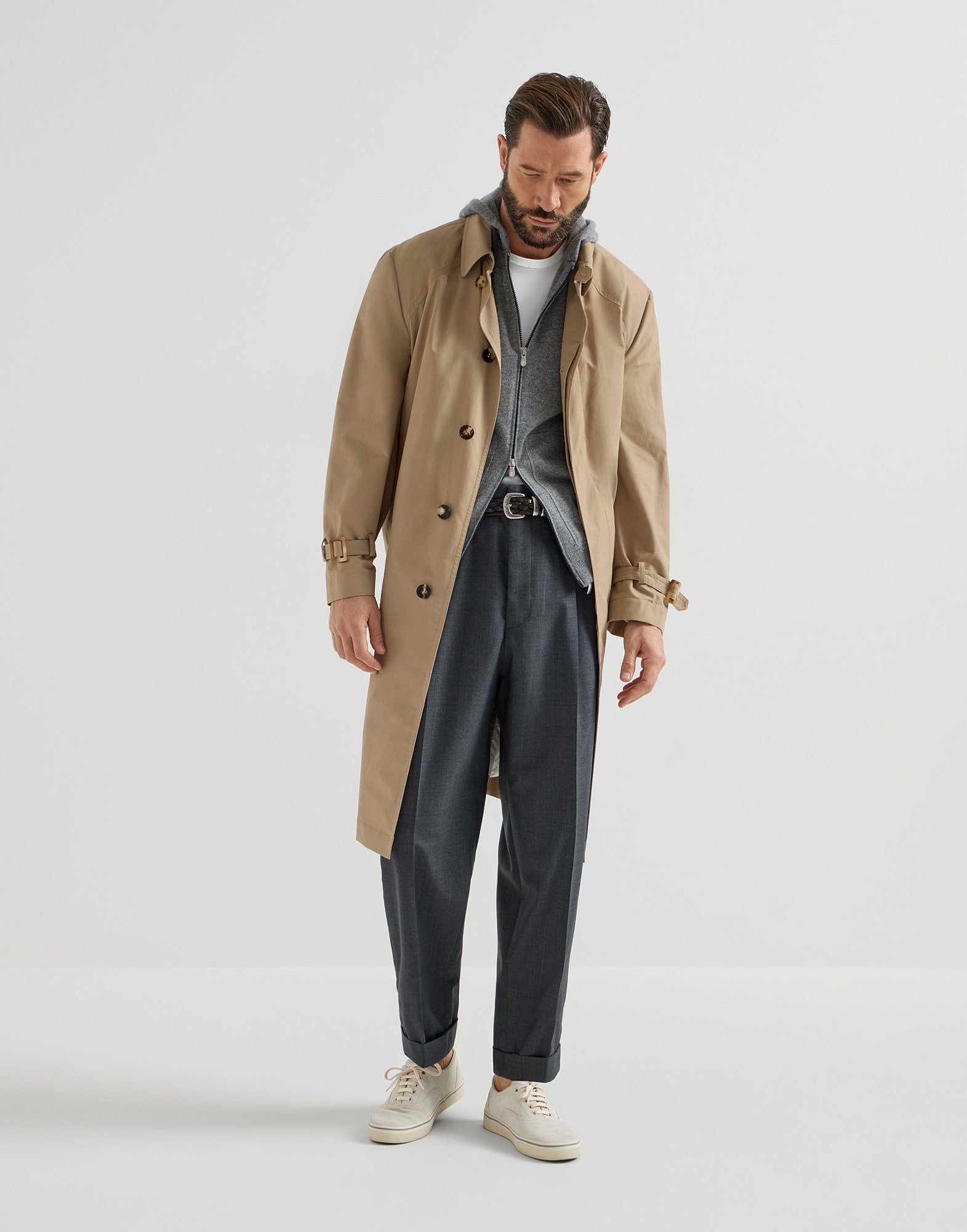 Hooded Sweater - Full look - View Full Screen