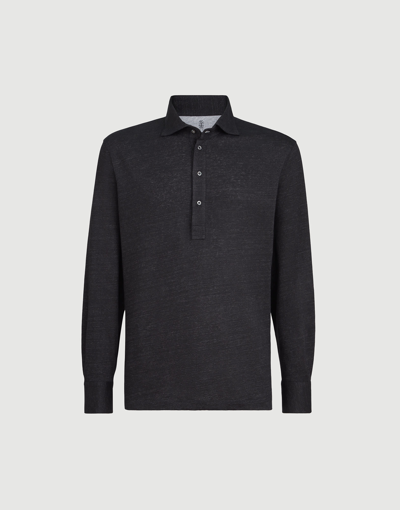 Jersey polo shirt for Man in Coral | Brunello Cucinelli