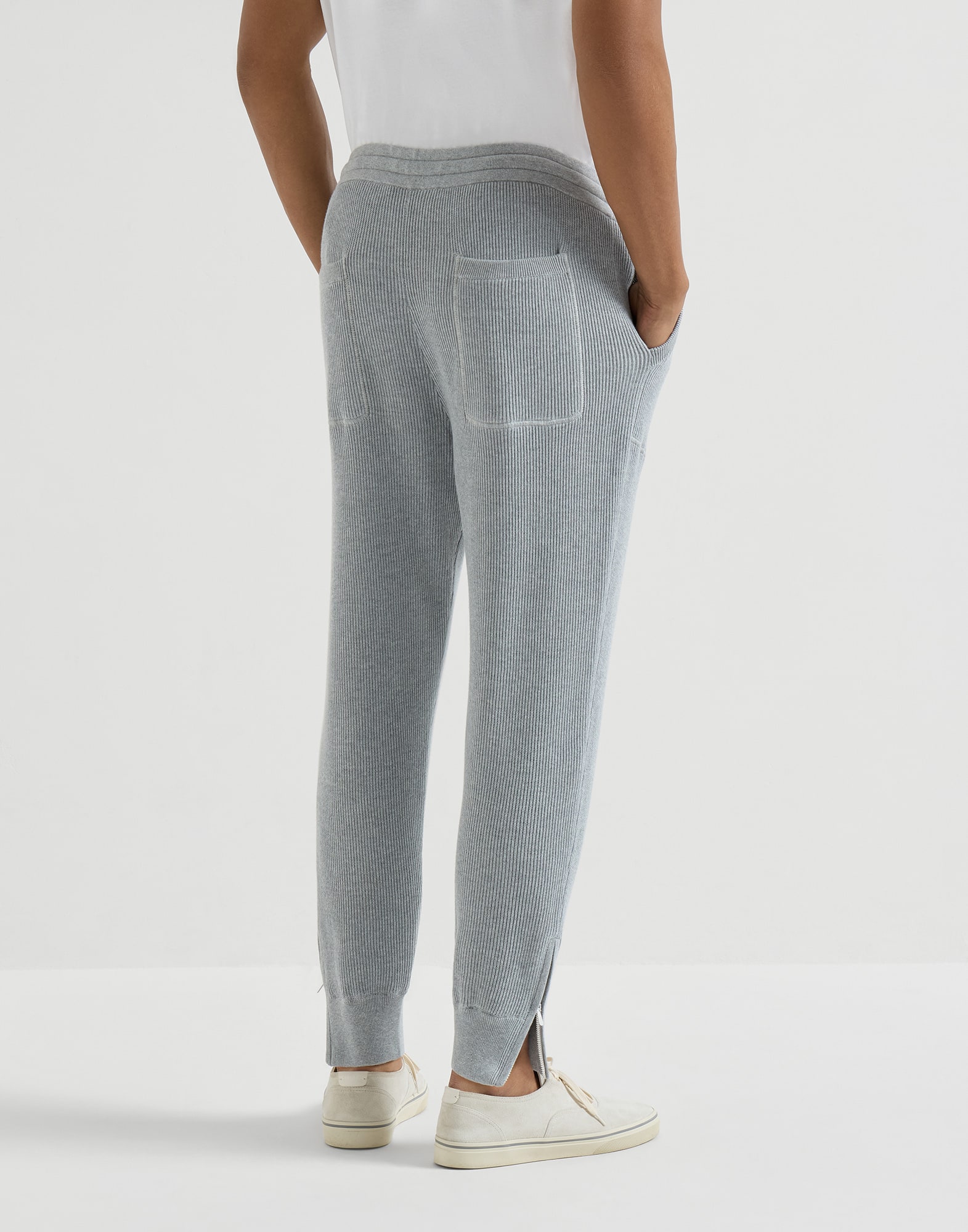 Knit Pants - Back view - View Full Screen