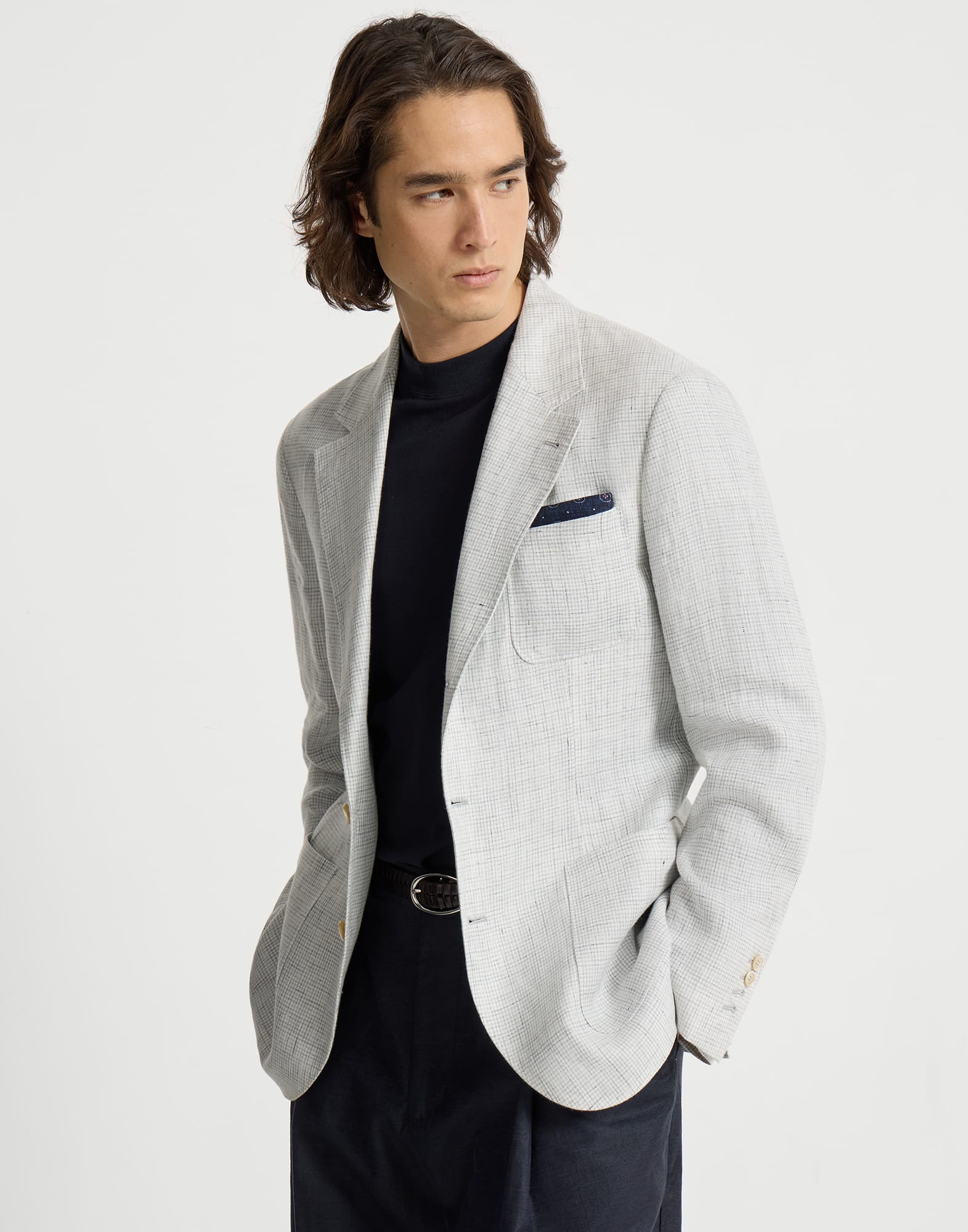 Single Breasted Blazer - Editorial view - View Full Screen