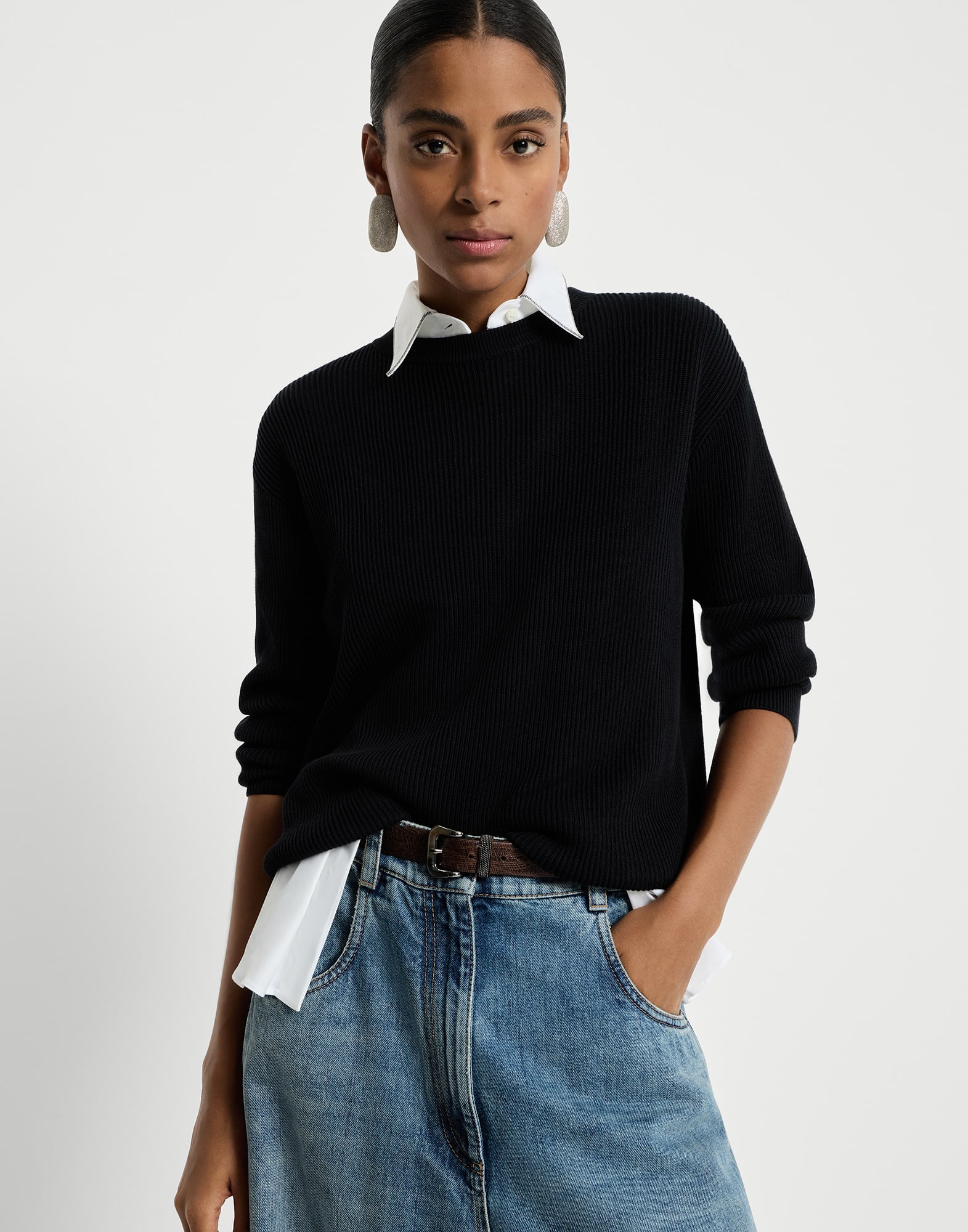 Crewneck - Editorial view - View Full Screen