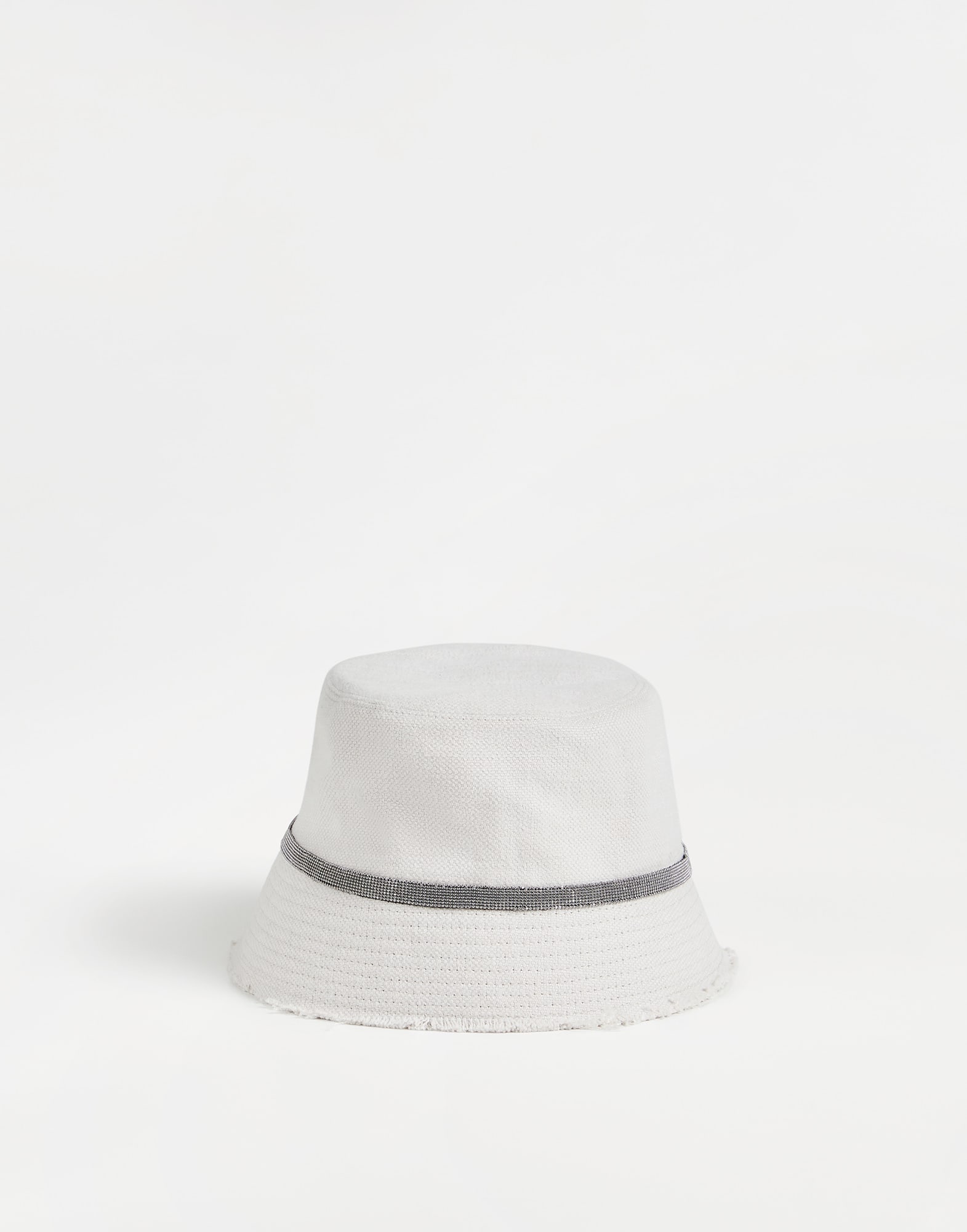 Bucket hat with monili Panama Girls - Brunello Cucinelli