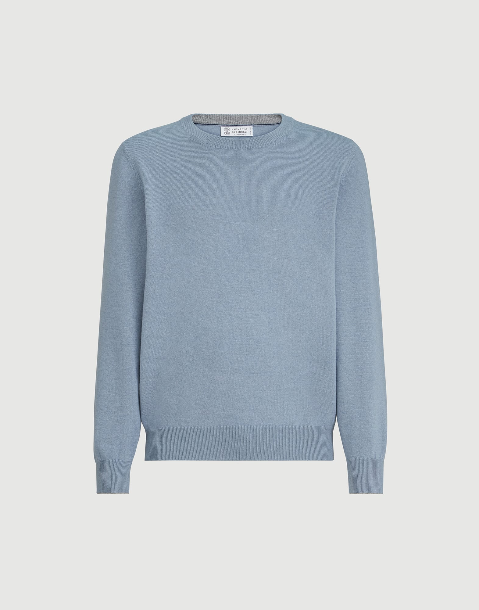 メンズ 向け ダークグレー カシミヤセーター | Brunello Cucinelli