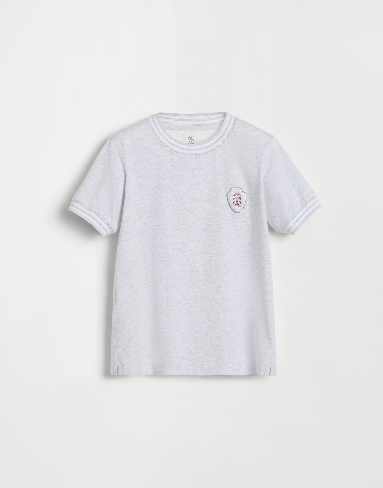 绒布T恤 - 正面视角 - 正面观看 - 全屏观看