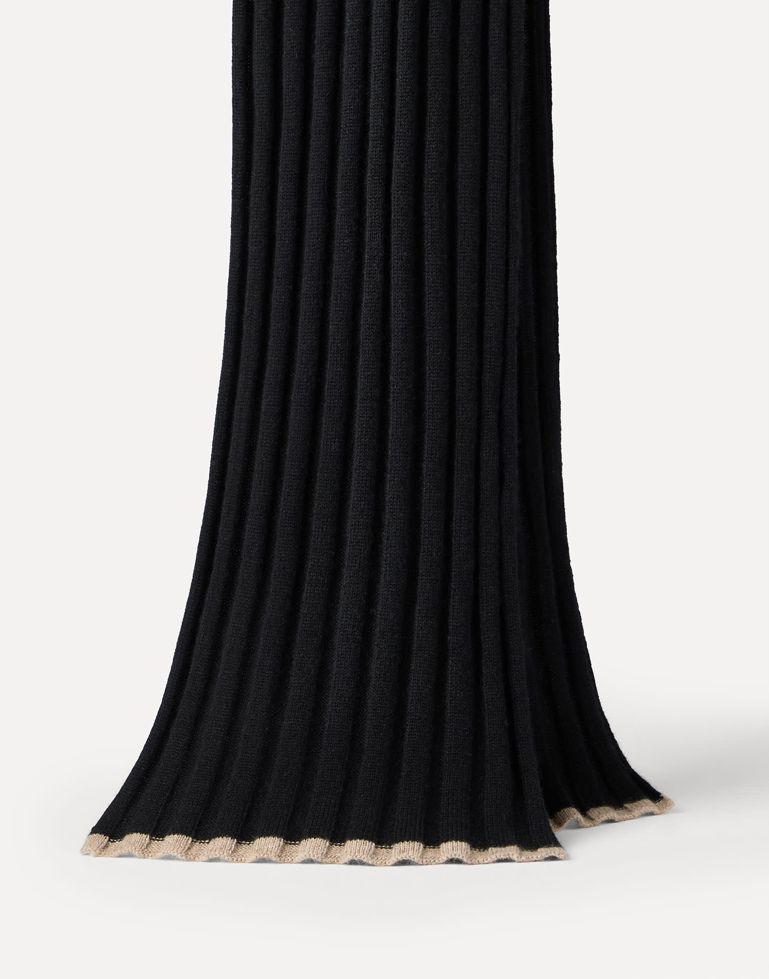 单色围巾 - 正面视角 - 正面观看 - 全屏观看