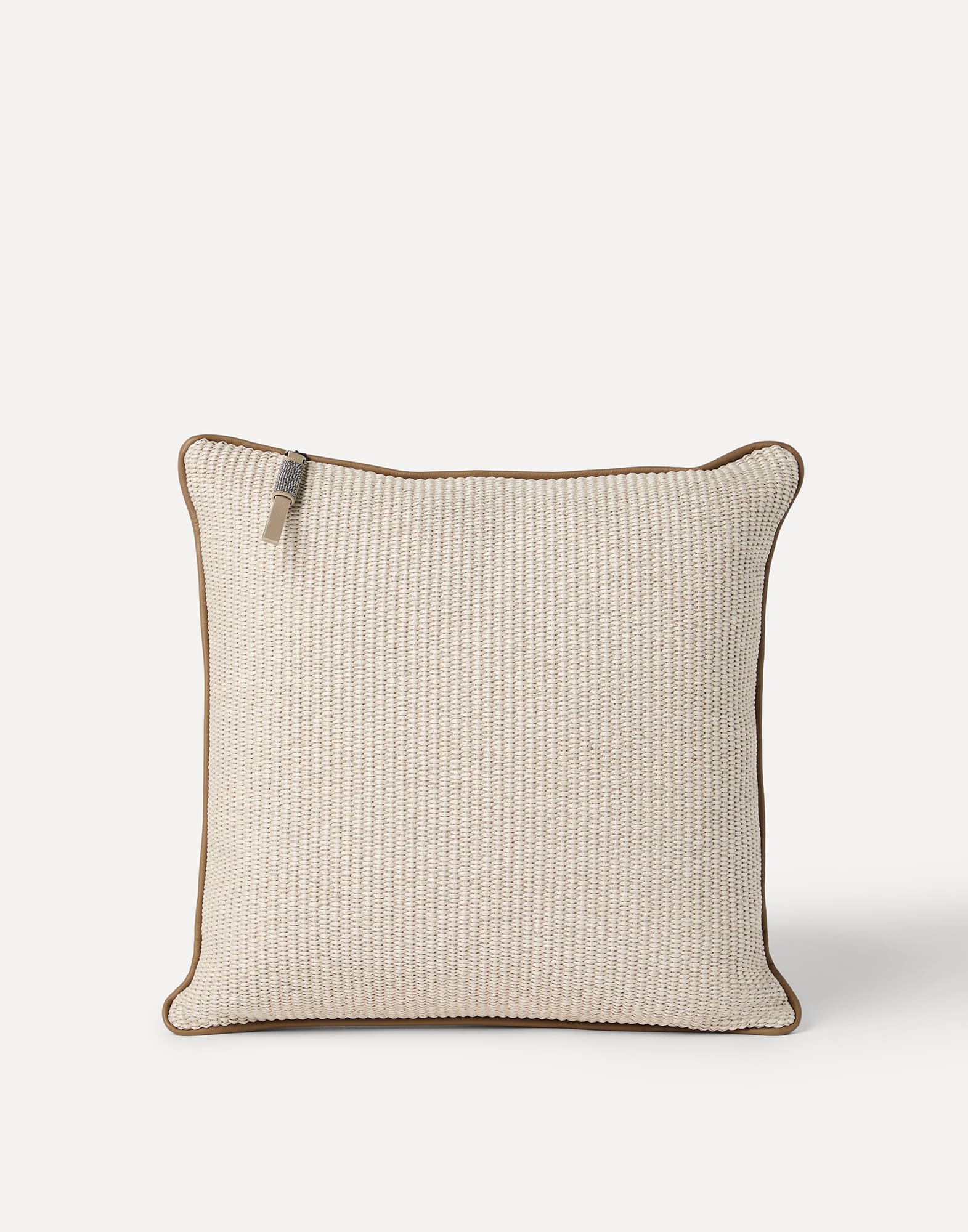 Techno raffia cushion Panama Lifestyle - Brunello Cucinelli