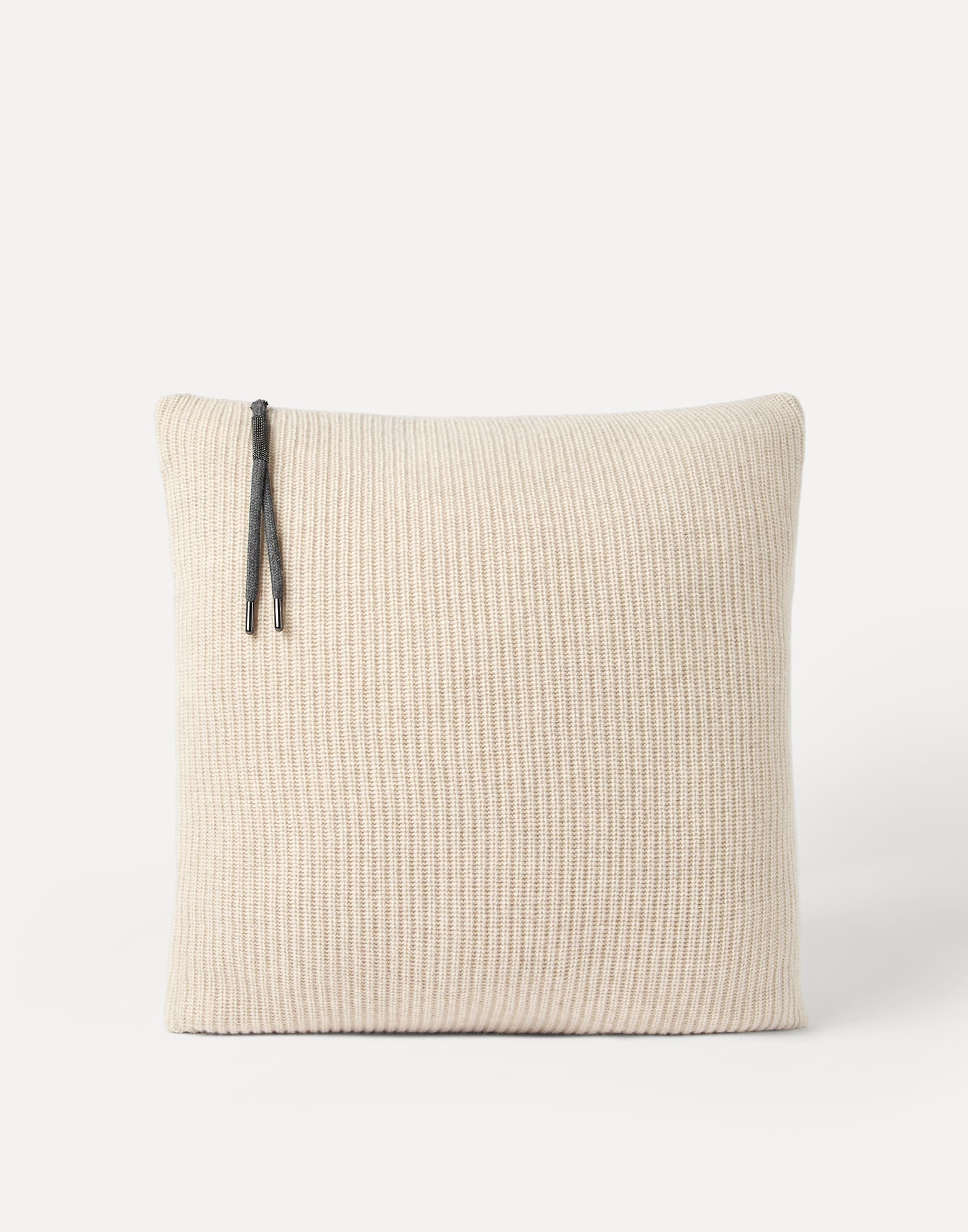 Kissen aus Strick - Vorderansicht - Vollbildmodus