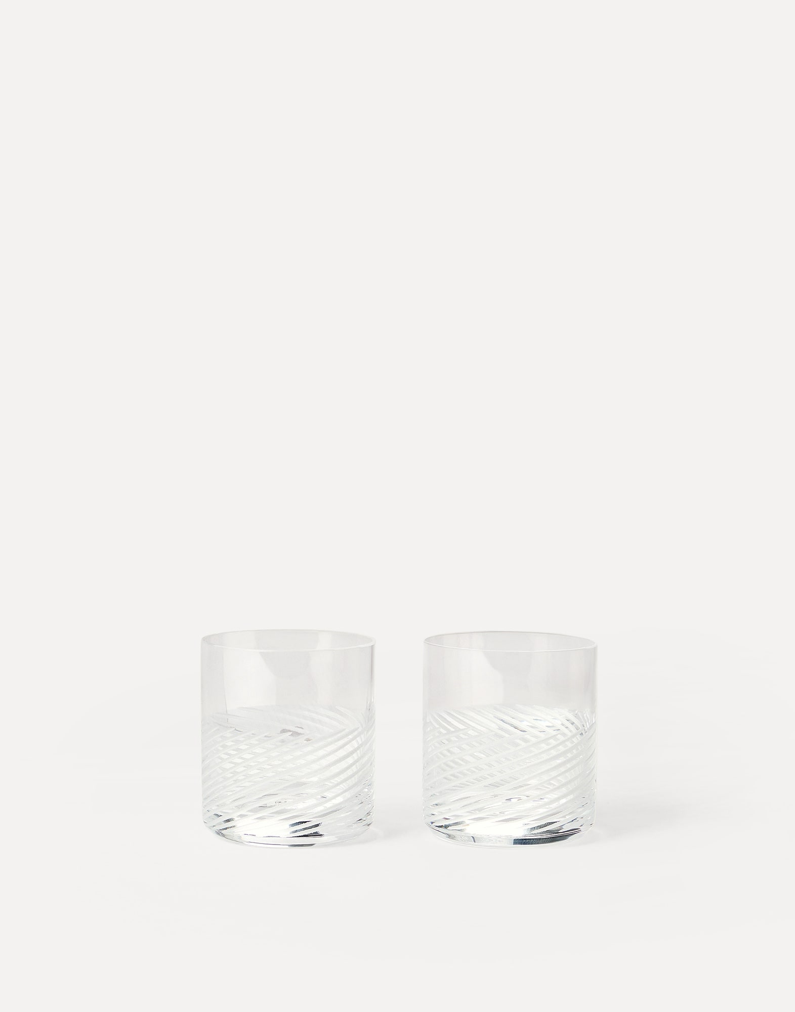 Whisky-Gl&auml;ser aus Muranoglas Transparent Lifestyle - Brunello Cucinelli