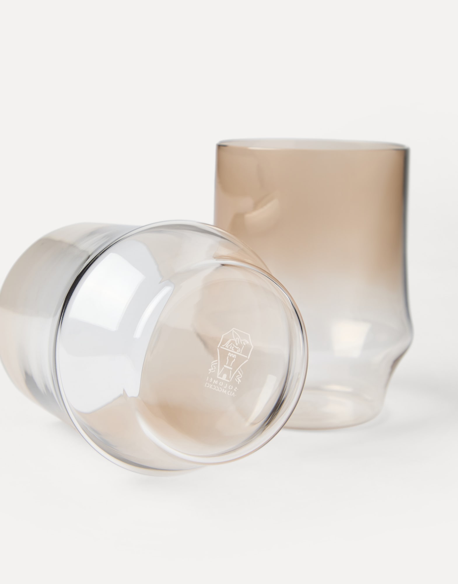 Murano glass cocktail glasses Natural Lifestyle - Brunello Cucinelli