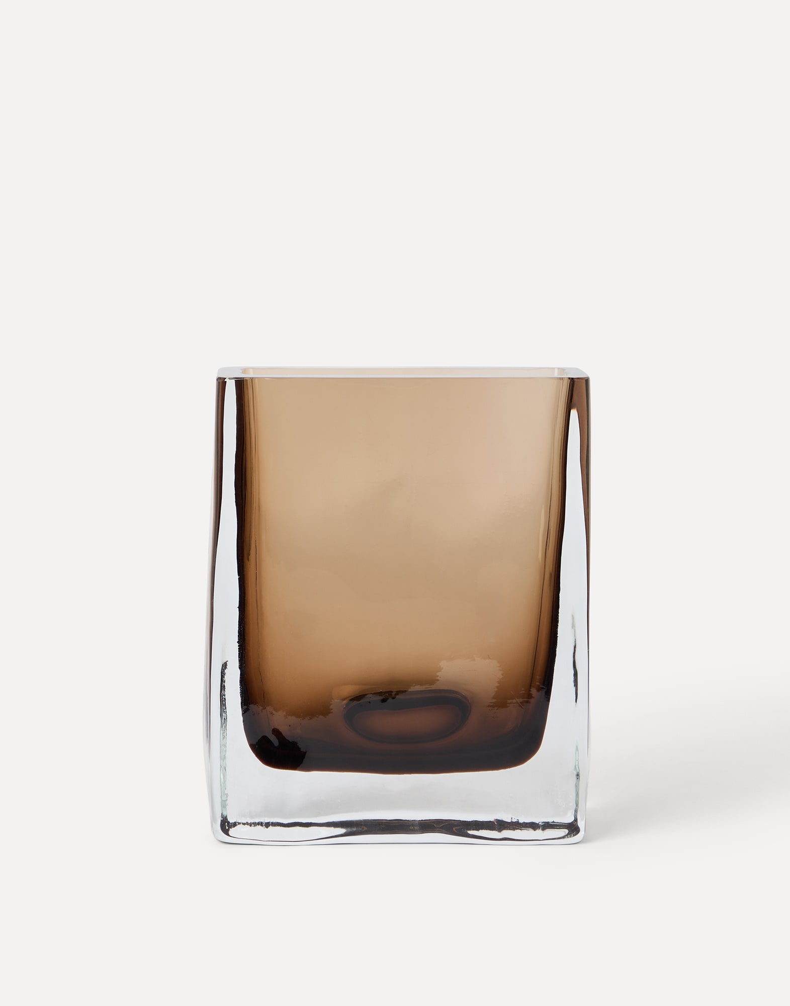 Murano glass rectangular vase Natural Lifestyle - Brunello Cucinelli