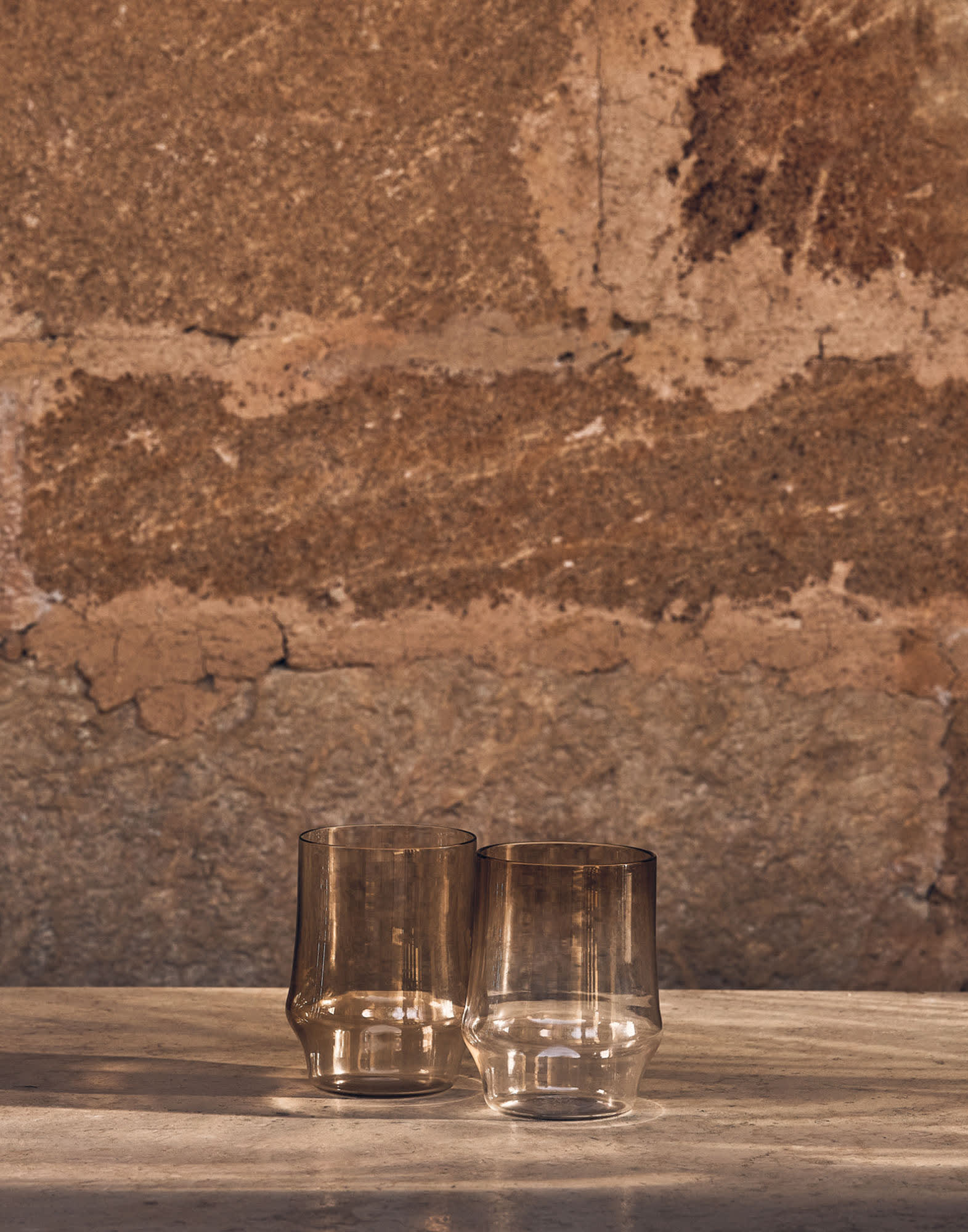 Murano glass cocktail glasses Natural Lifestyle - Brunello Cucinelli