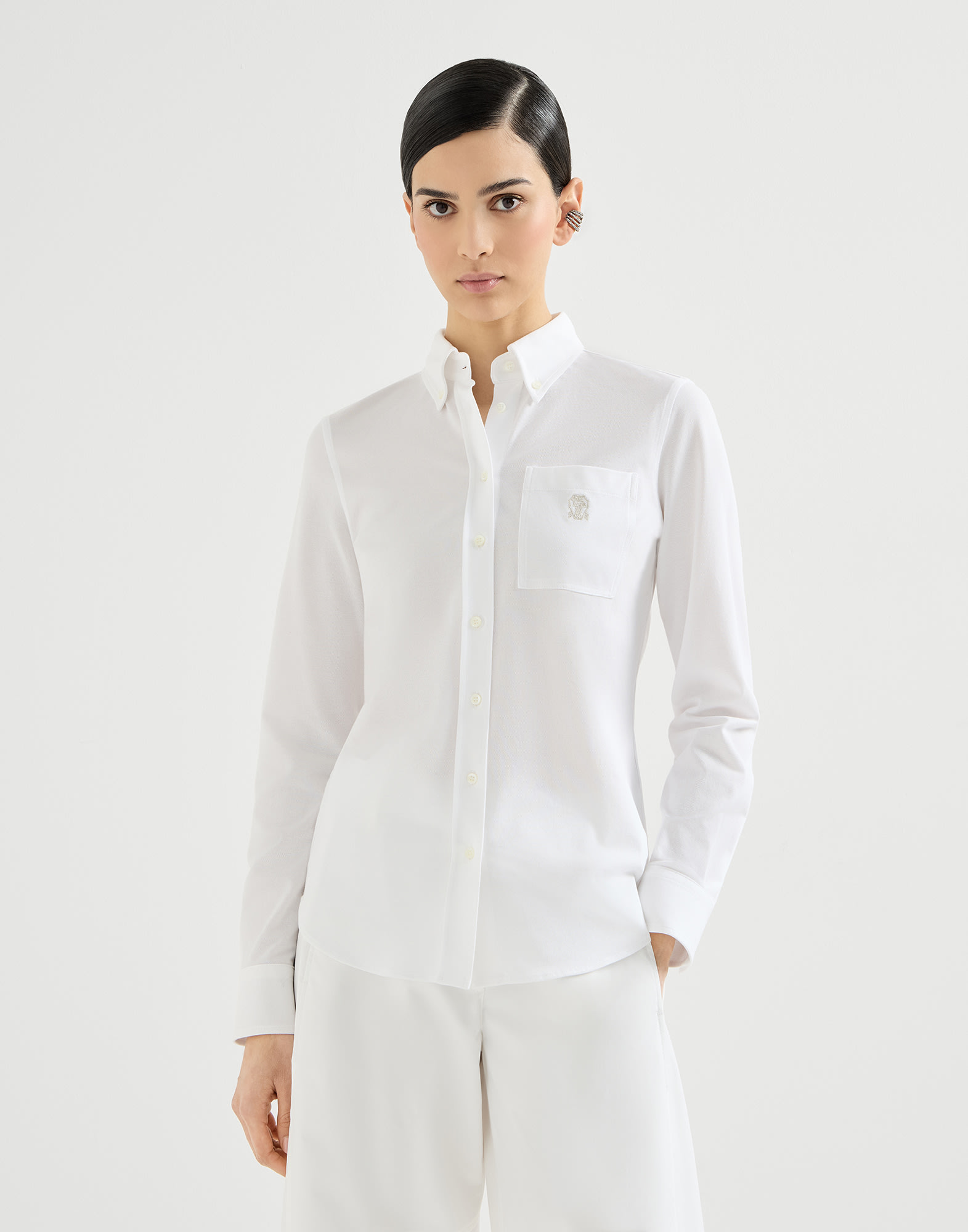 Cotton Shirt - Front view - View Full Screen