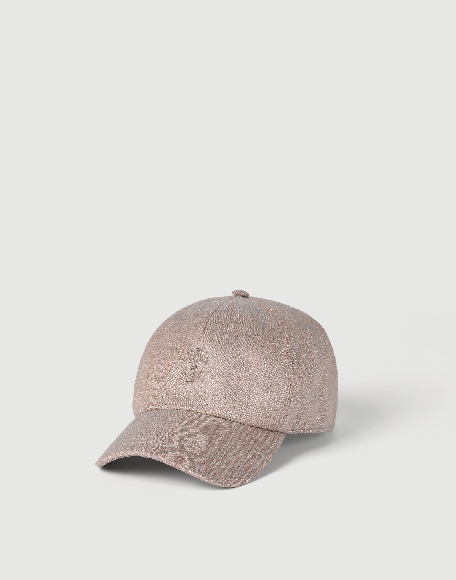 ロゴ入り ベースボールキャップ ベージュ レディース - Brunello Cucinelli