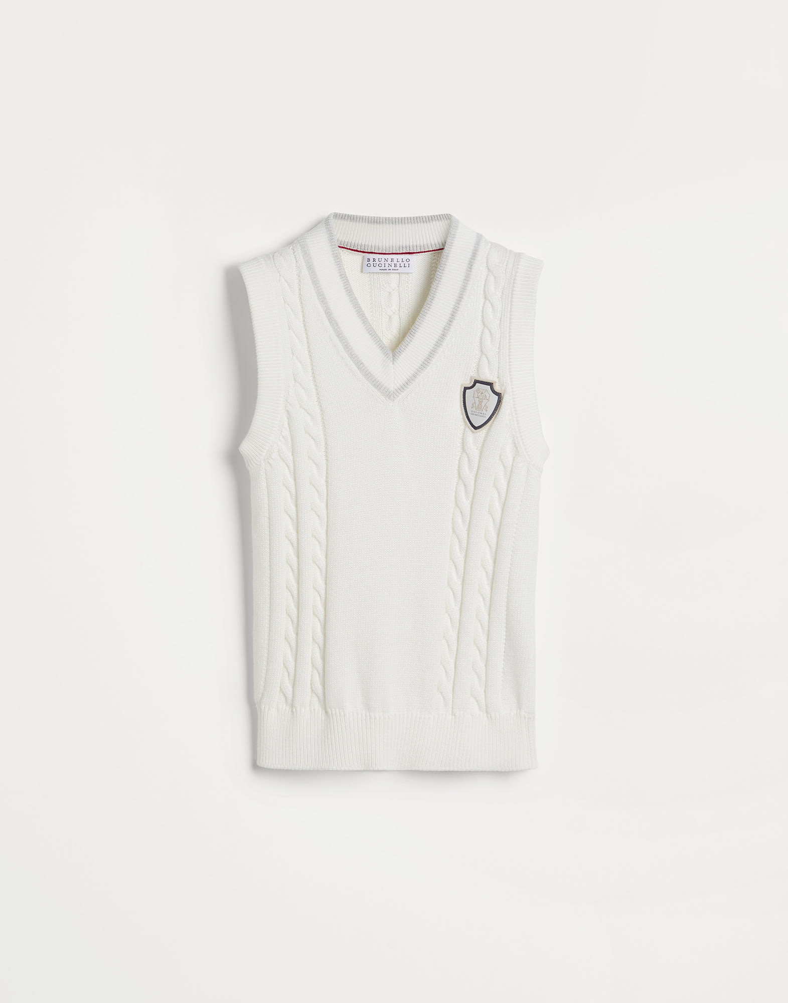 V-neck Sweater - Front view - View Full Screen