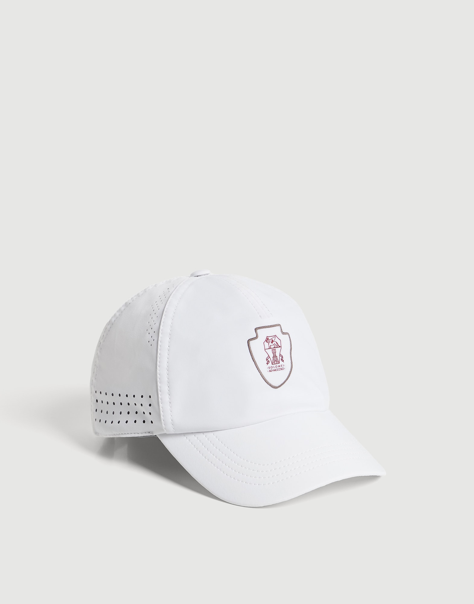 Baseball cap with logo White Boys - Brunello Cucinelli