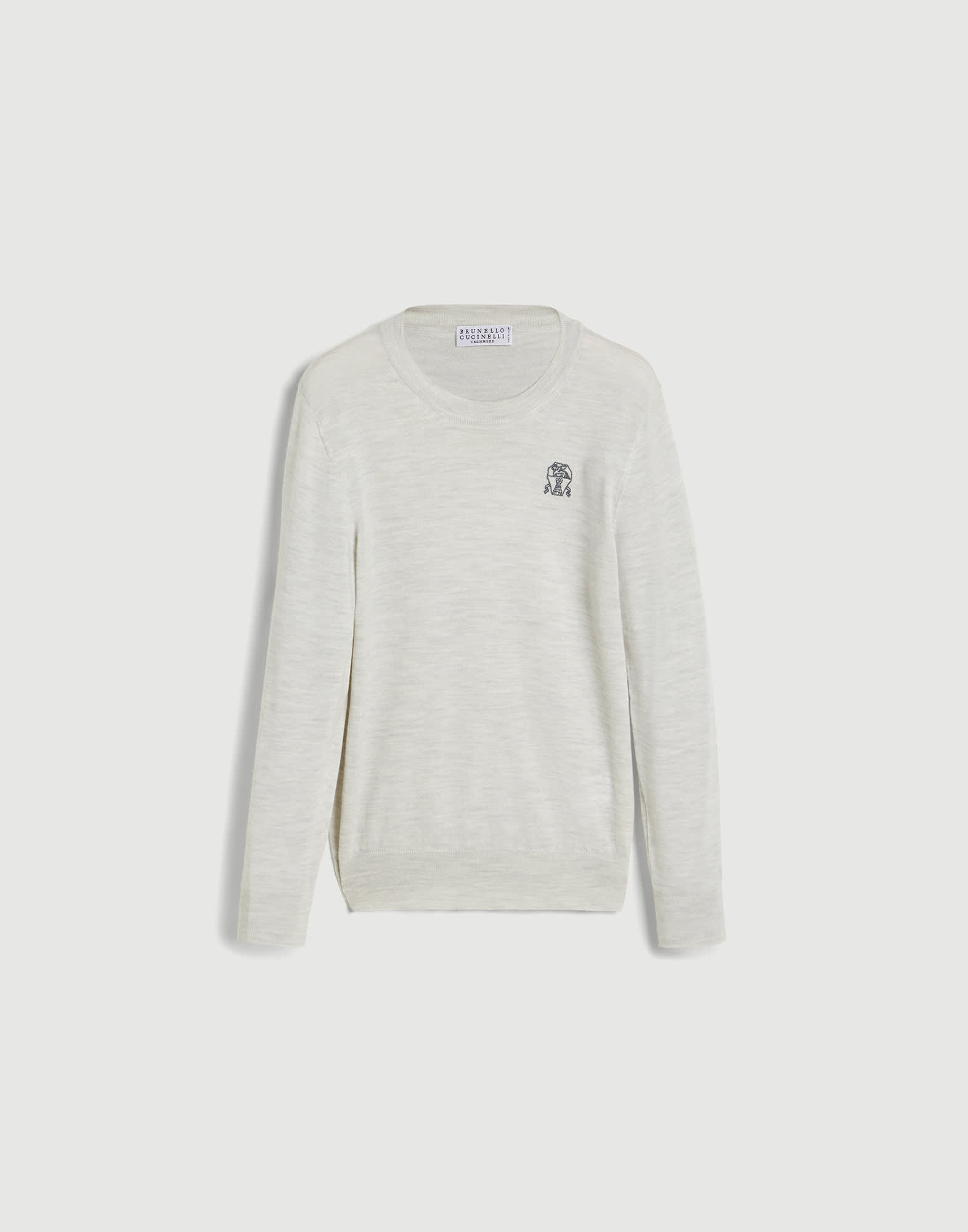 クルーネックセーター - 前 - 全画面表示