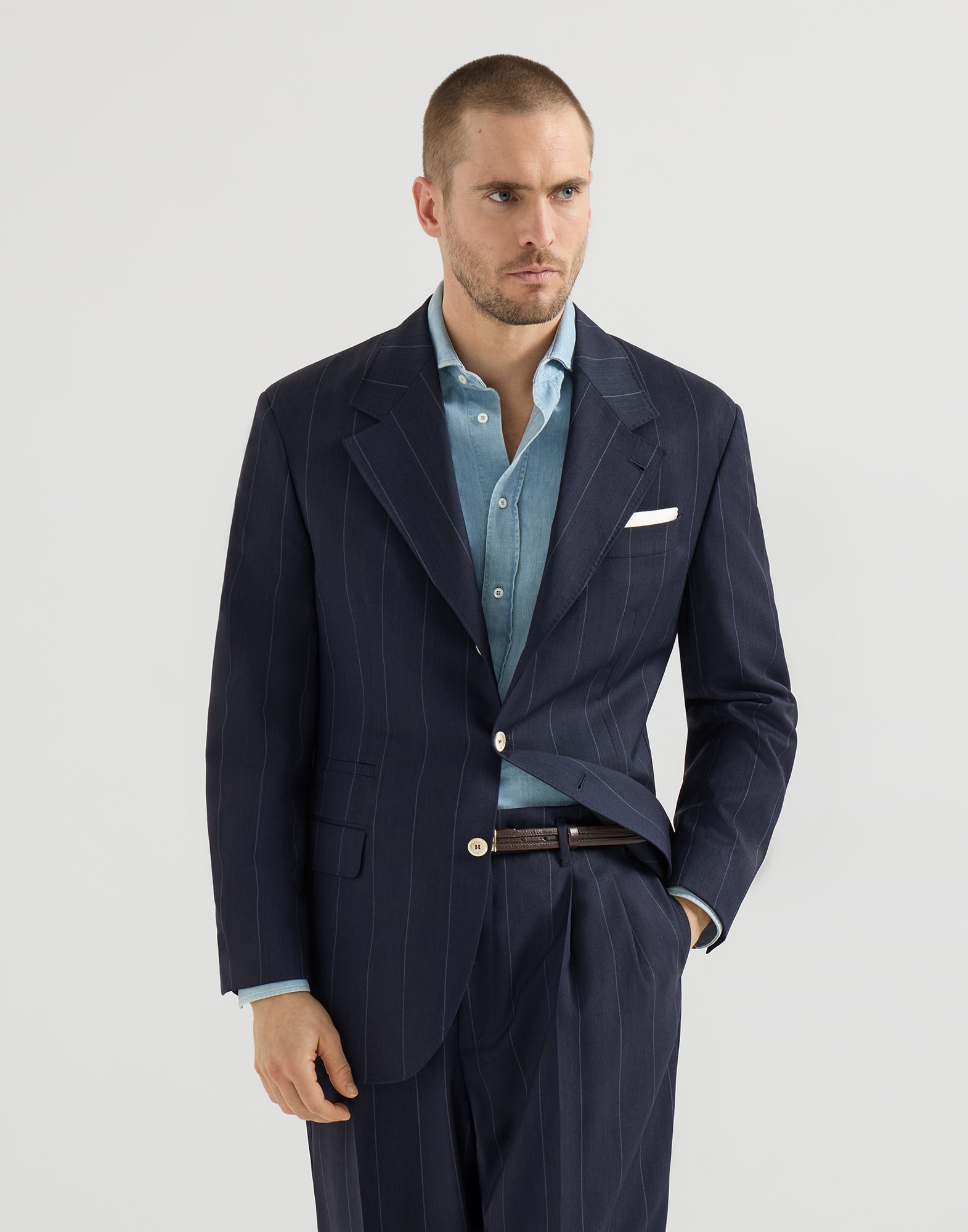 Single Breasted Blazer - Front view - View Full Screen