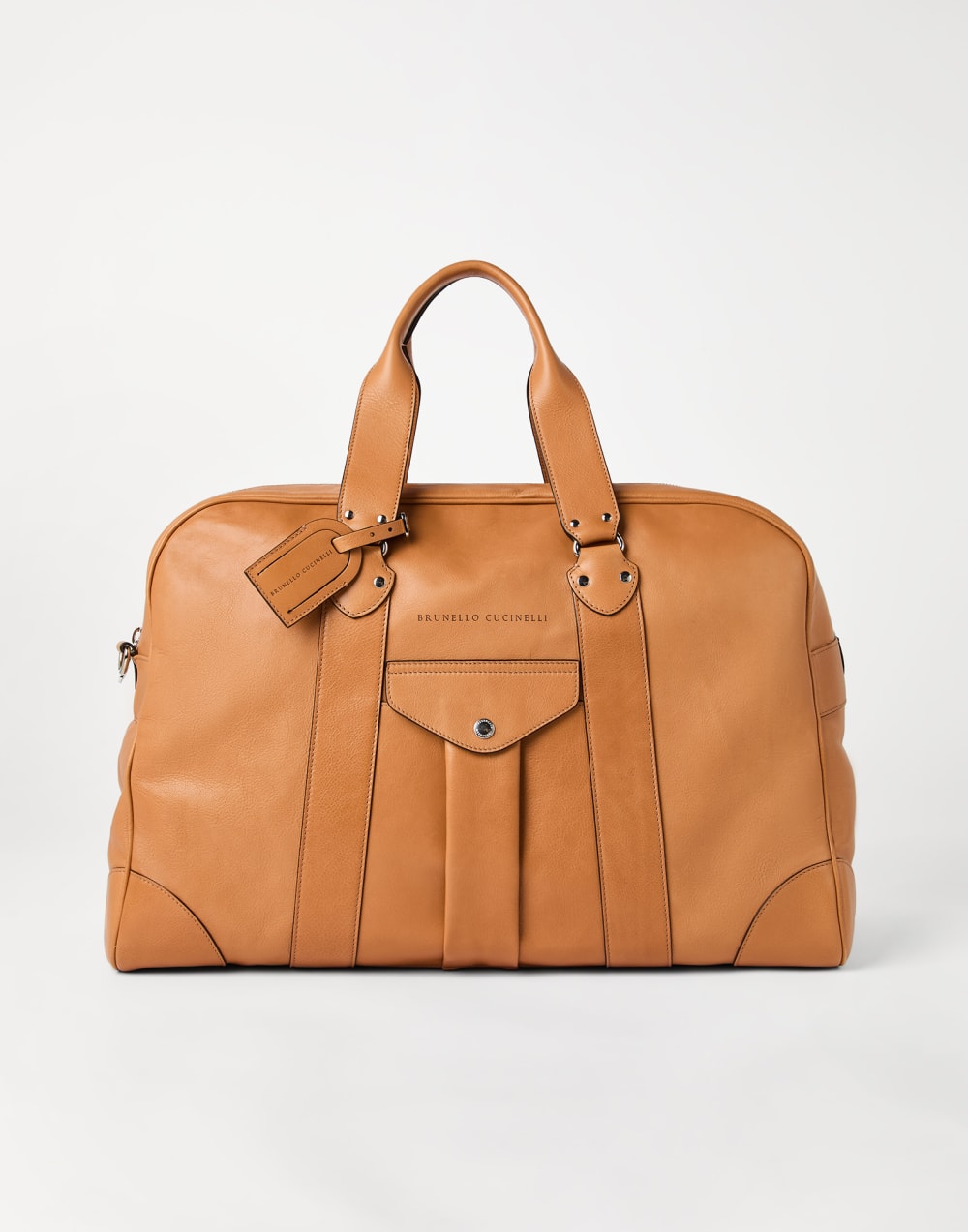 Vachetta bag Cognac Man - Brunello Cucinelli