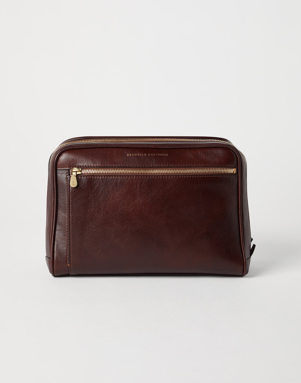 Beauty case Burgundy Man - Brunello Cucinelli