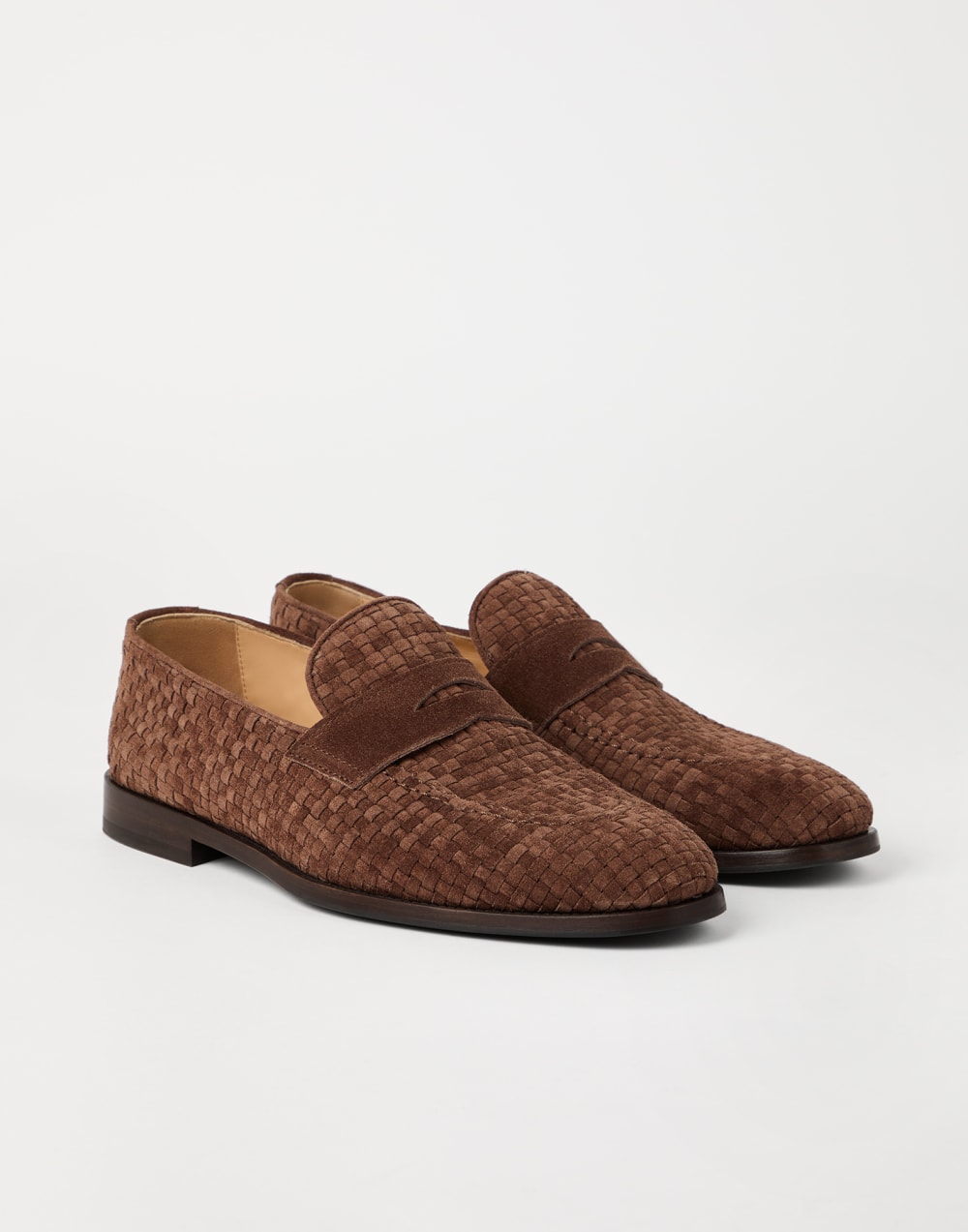 Penny loafers Brown Man - Brunello Cucinelli