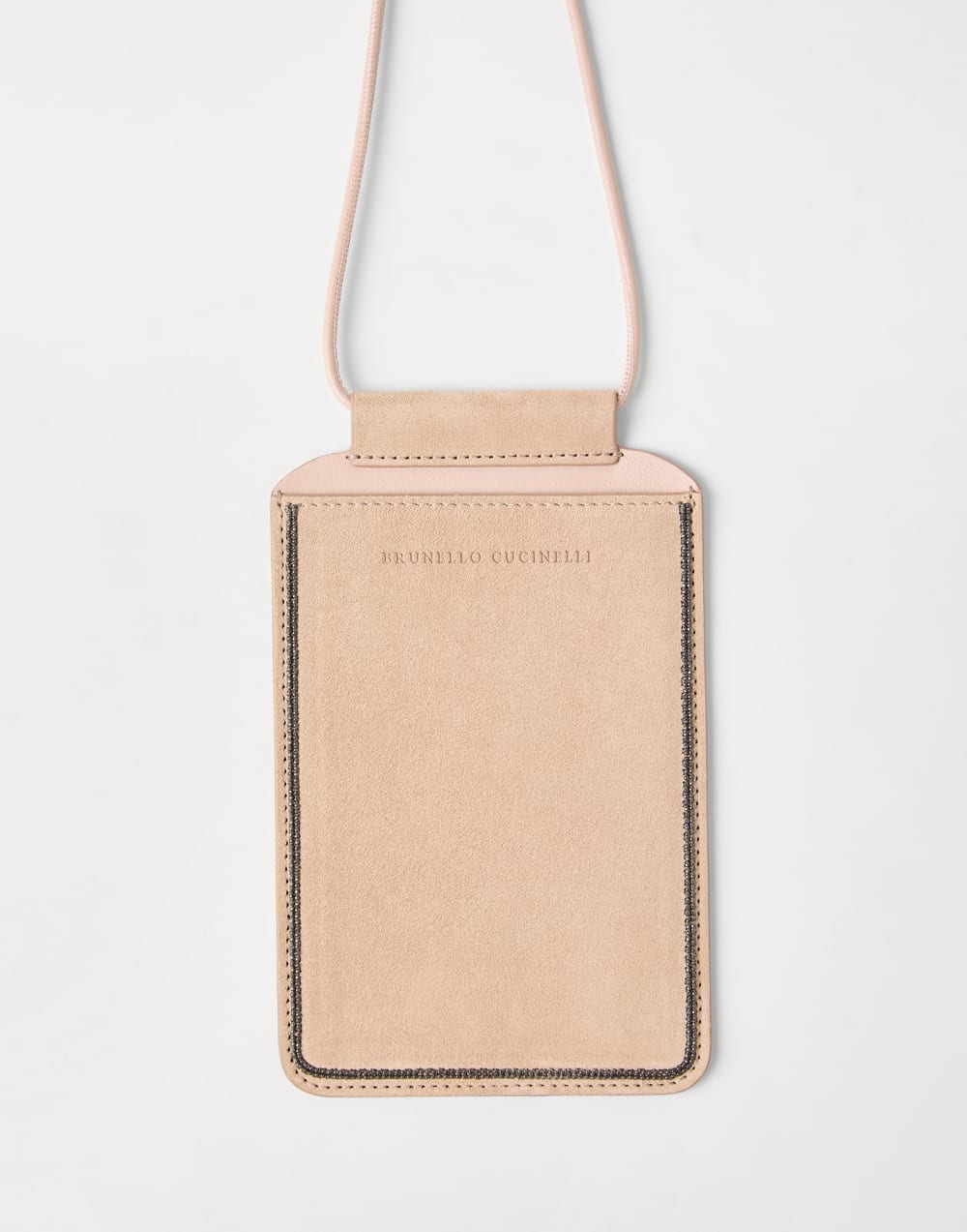 Phone bag Light Brown Woman - Brunello Cucinelli