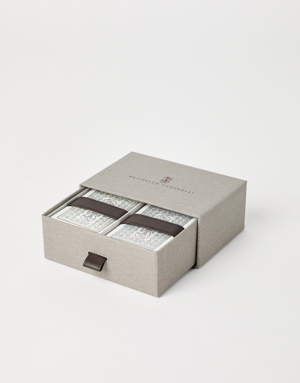 Set of playing cards Brown Lifestyle - Brunello Cucinelli