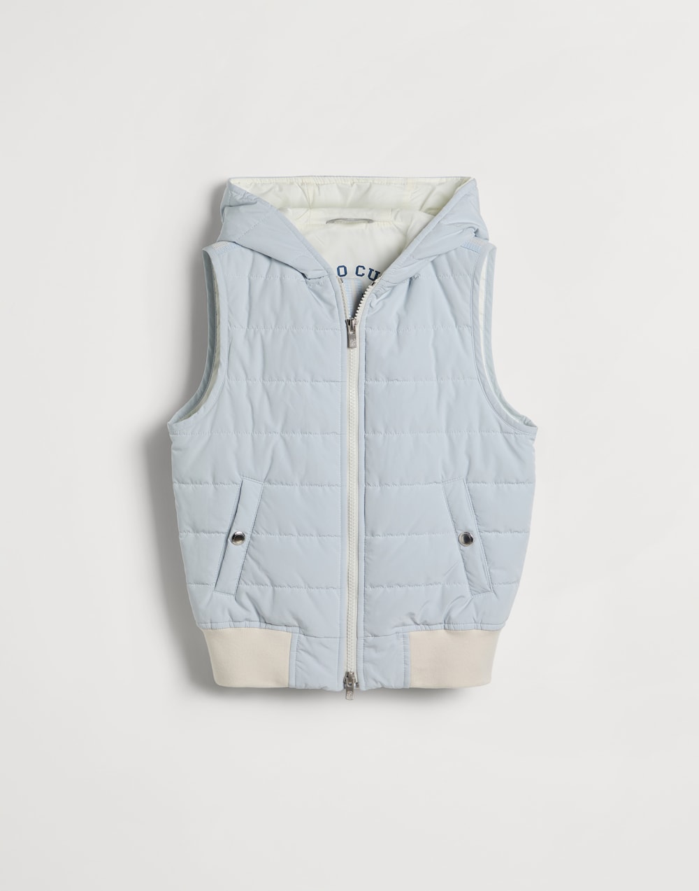 Thermore® 夹袄马甲 天蓝 男童 - Brunello Cucinelli