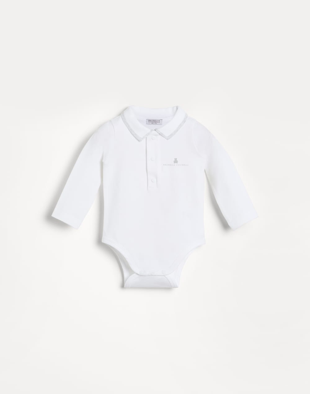 伯尼小熊 2 件装幼童连体紧身衣 珠光白 幼童 - Brunello Cucinelli