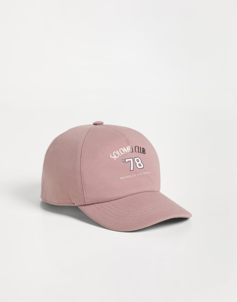 Baseball cap with graphic Pink Girls - Brunello Cucinelli