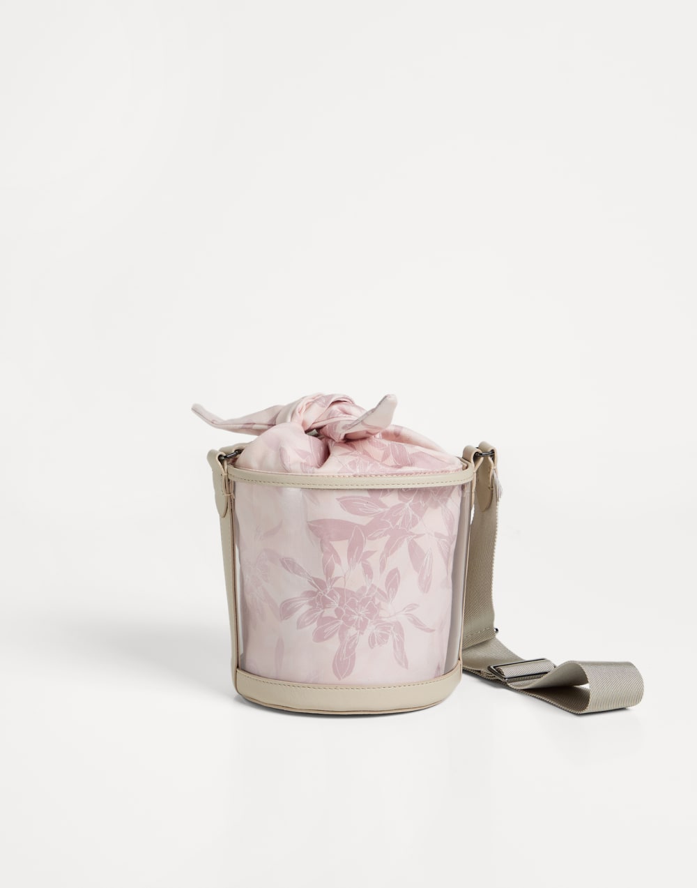花卉印花水桶包 粉红色 女童 - Brunello Cucinelli