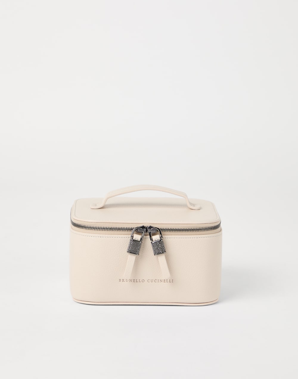 Leather jewelry box Ivory Woman - Brunello Cucinelli
