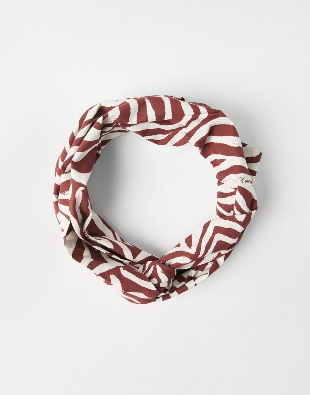 Ethnic Print headband Red Woman - Brunello Cucinelli