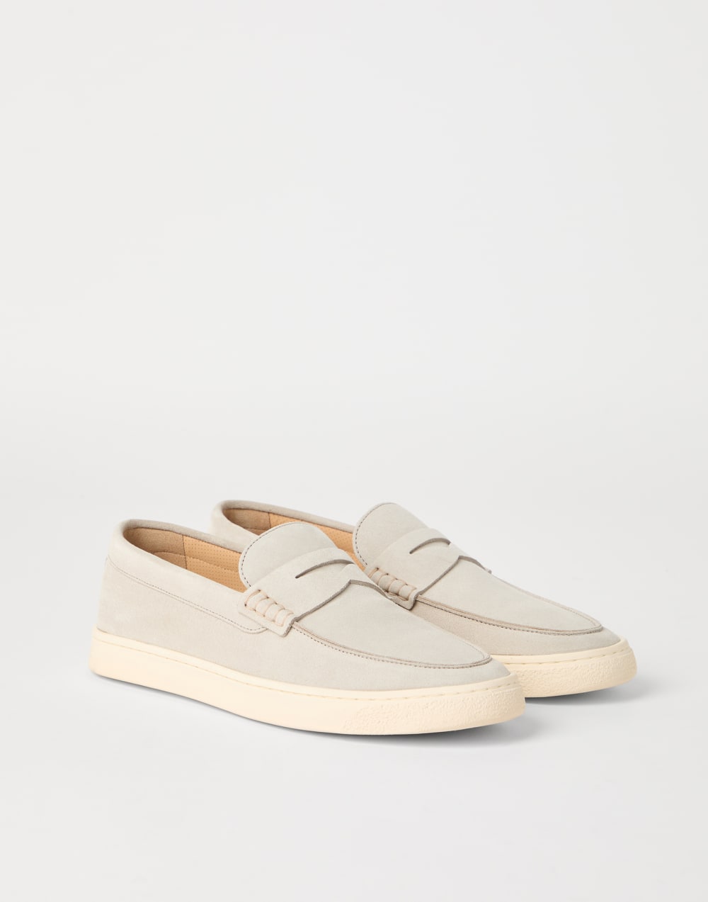 Loafer sneakers Off-White Man - Brunello Cucinelli