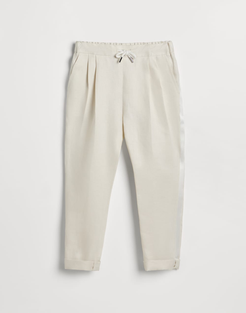 Tuxedo trousers White Boys - Brunello Cucinelli