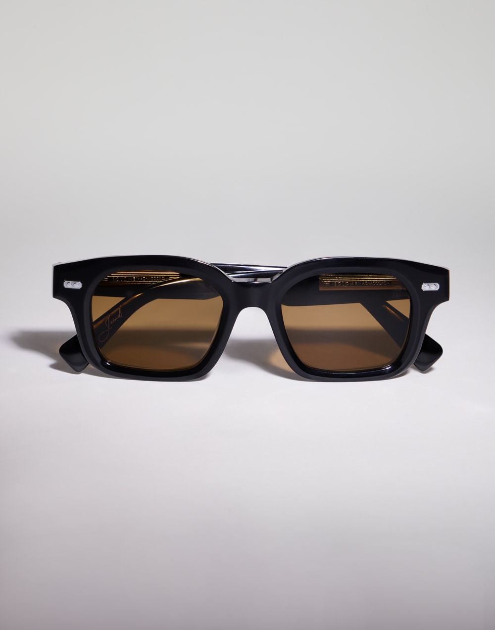 Sonnenbrille Jared aus Azetat Schwarz Brillen - Brunello Cucinelli